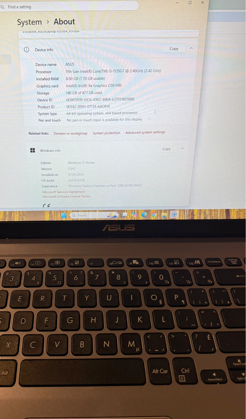 ASUS Laptop with Intel Core i5 - photo 2