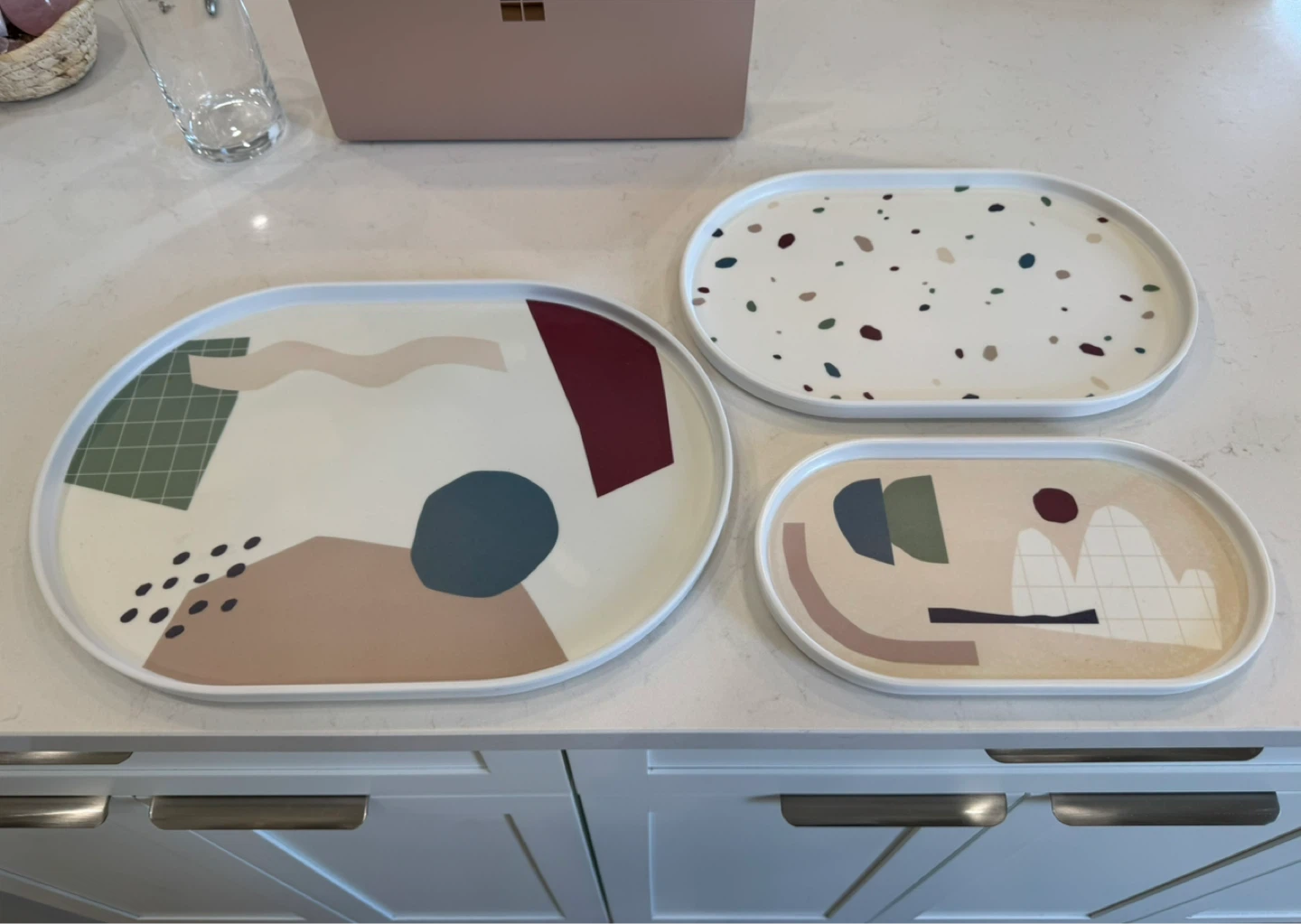 Set of 3 Decorative Trays