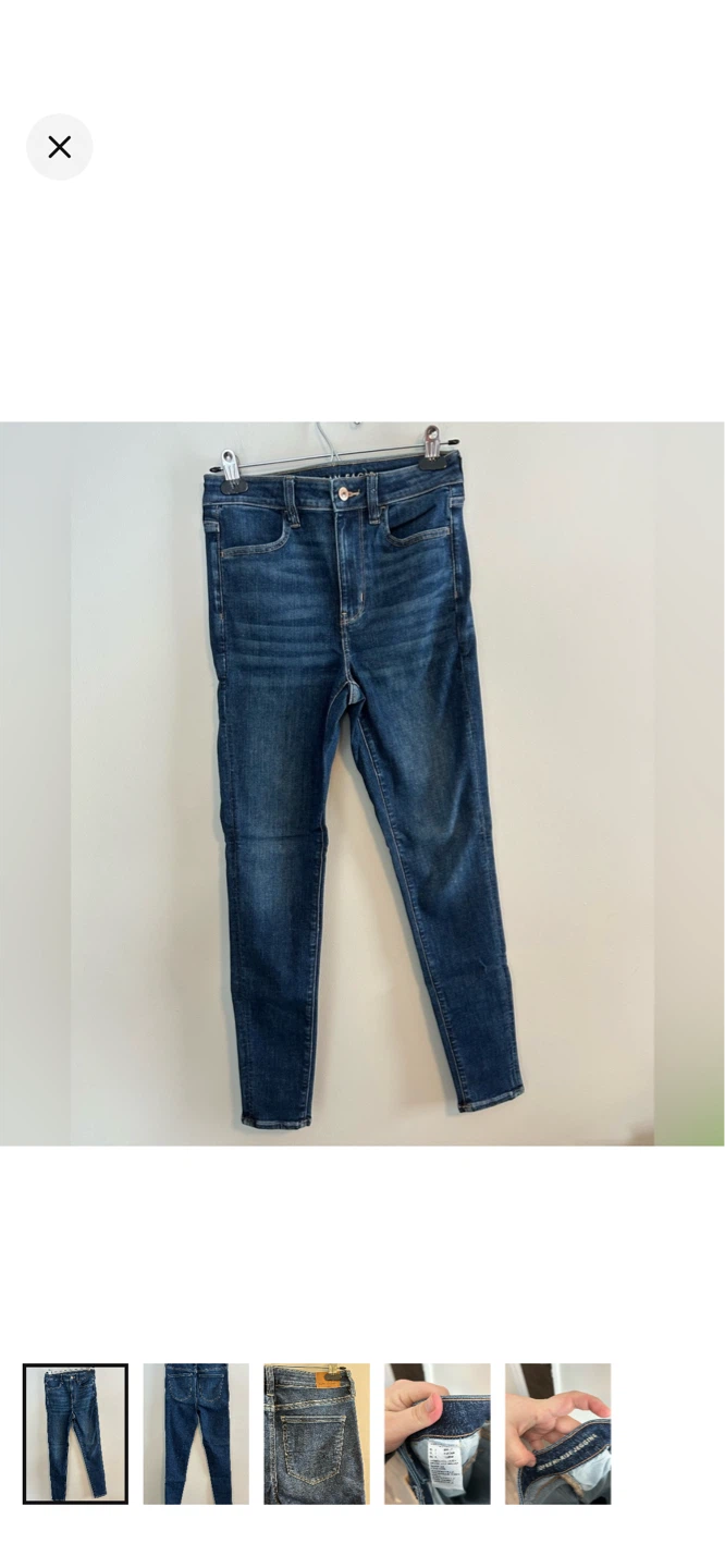 American Eagle Super Hi-Rise Jegging Size 4