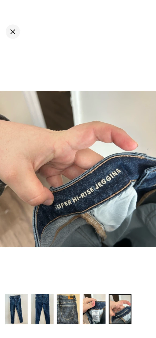 American Eagle Super Hi-Rise Jegging Size 4 - photo 5