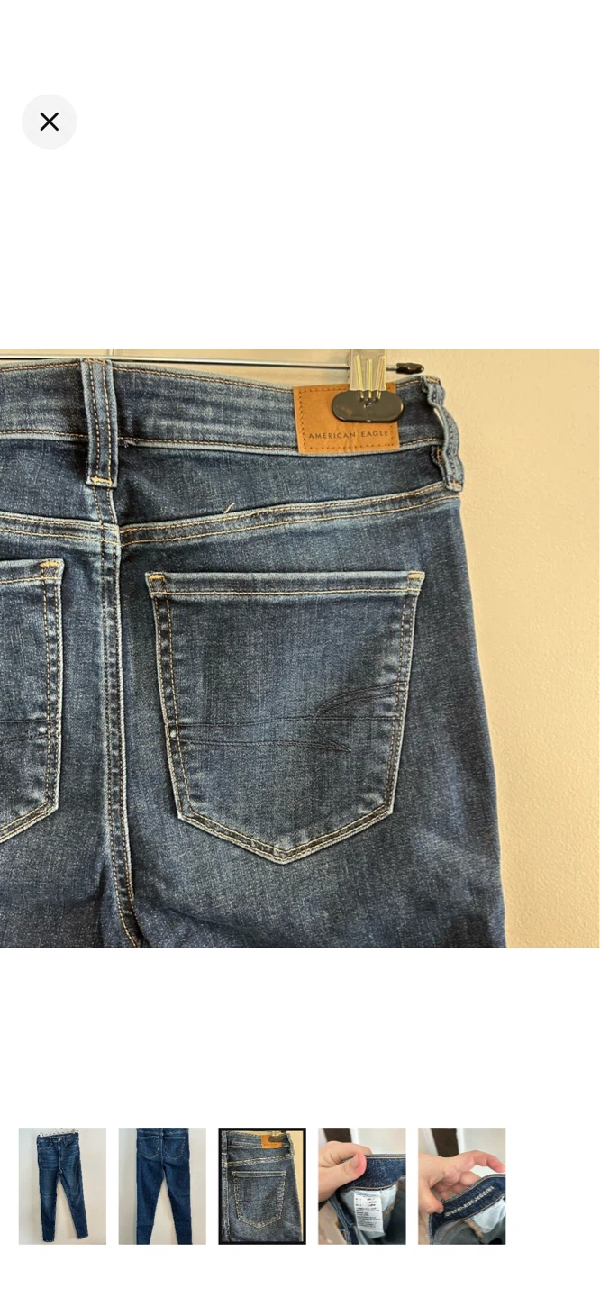 American Eagle Super Hi-Rise Jegging Size 4 - photo 3