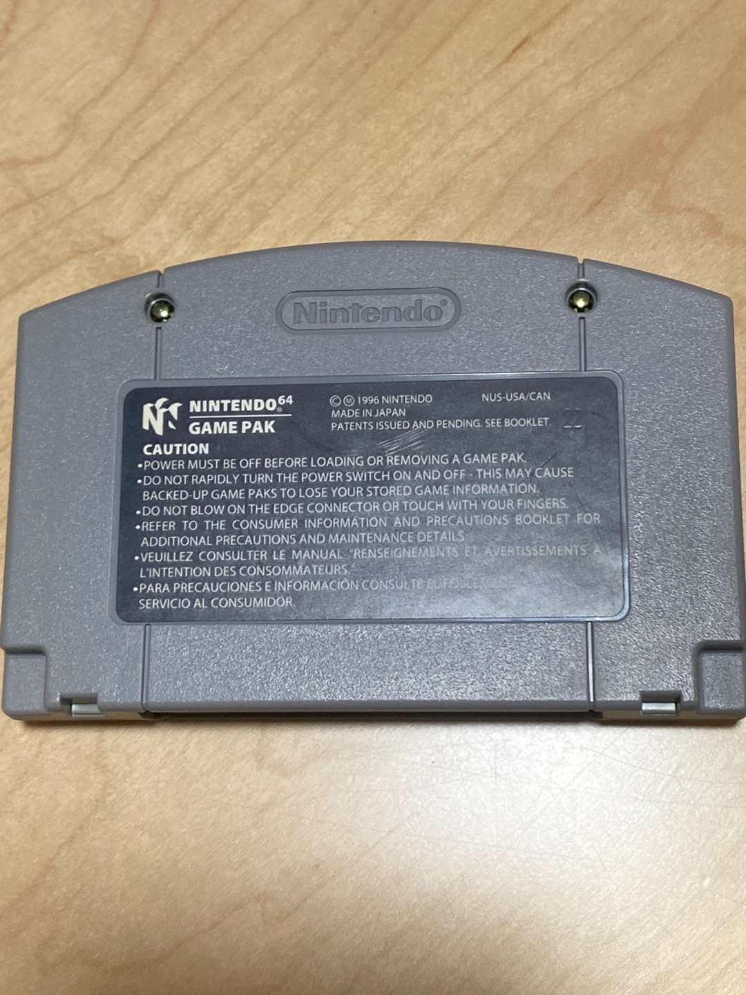 Doom 64 Nintendo 64 Game Cartridge - photo 4