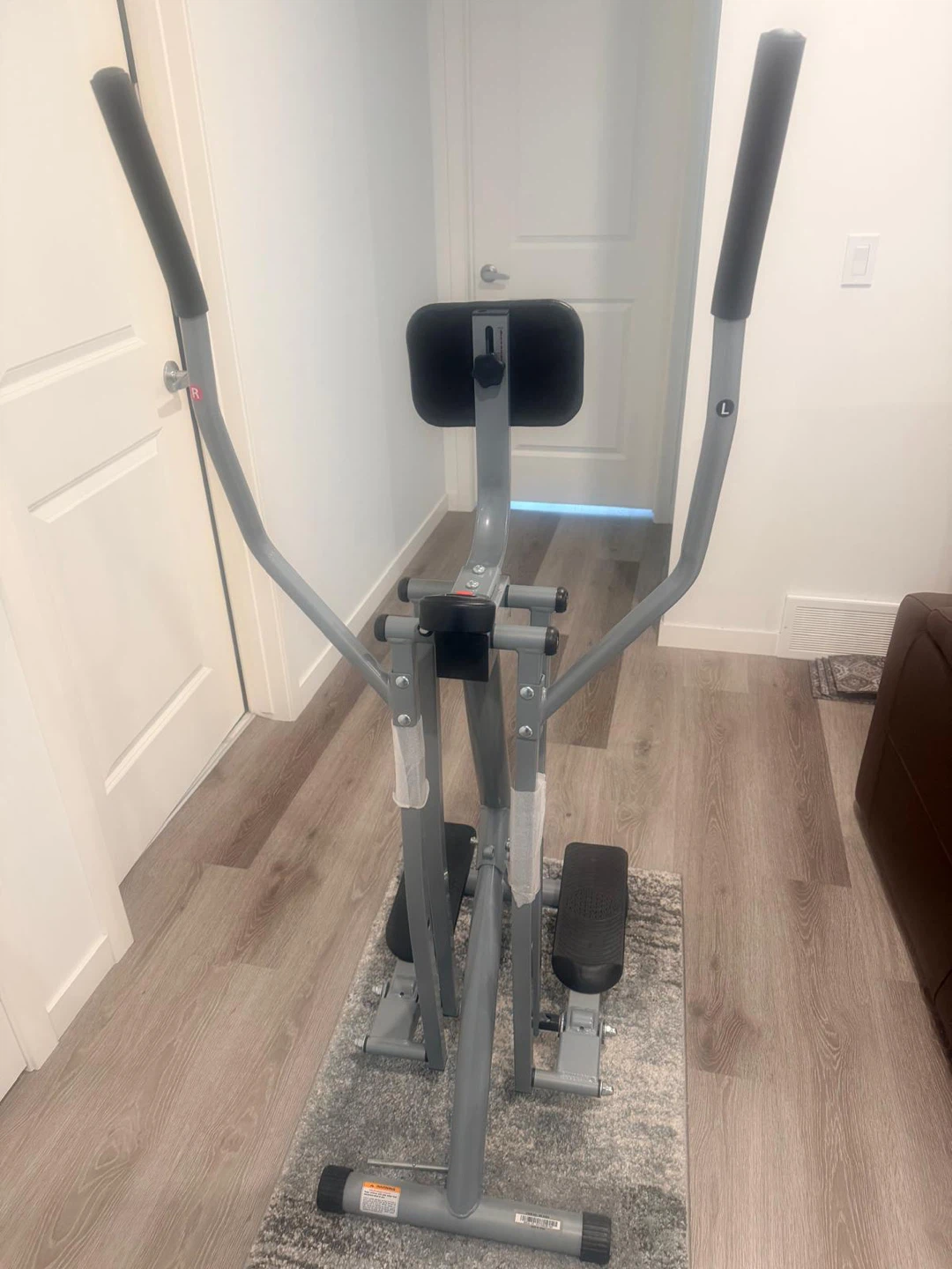 Grey Elliptical Trainer