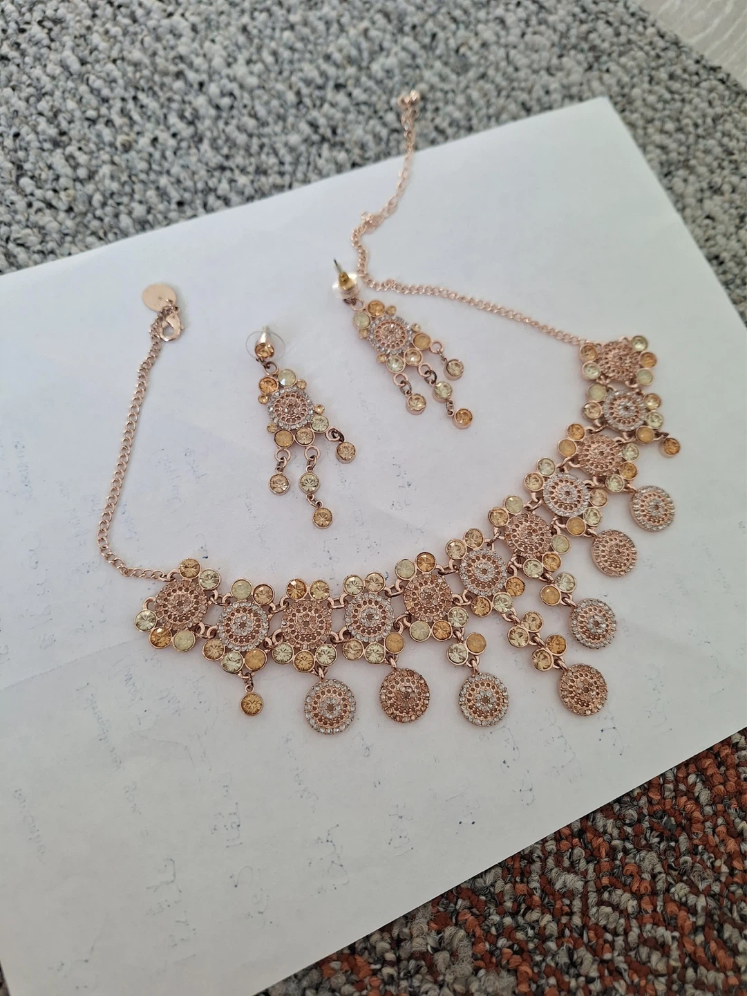 Women Necklace and Earring Set - photo 5
