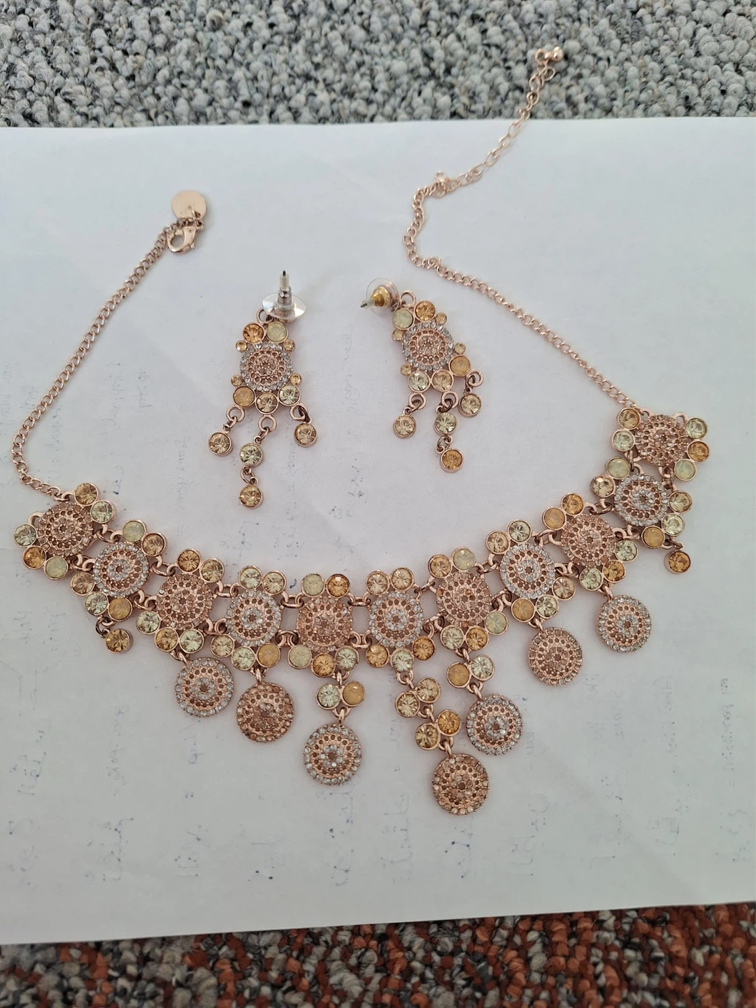 Women Necklace and Earring Set