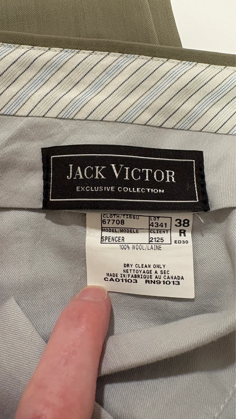 Jack Victor Spencer Wool Pants - photo 3