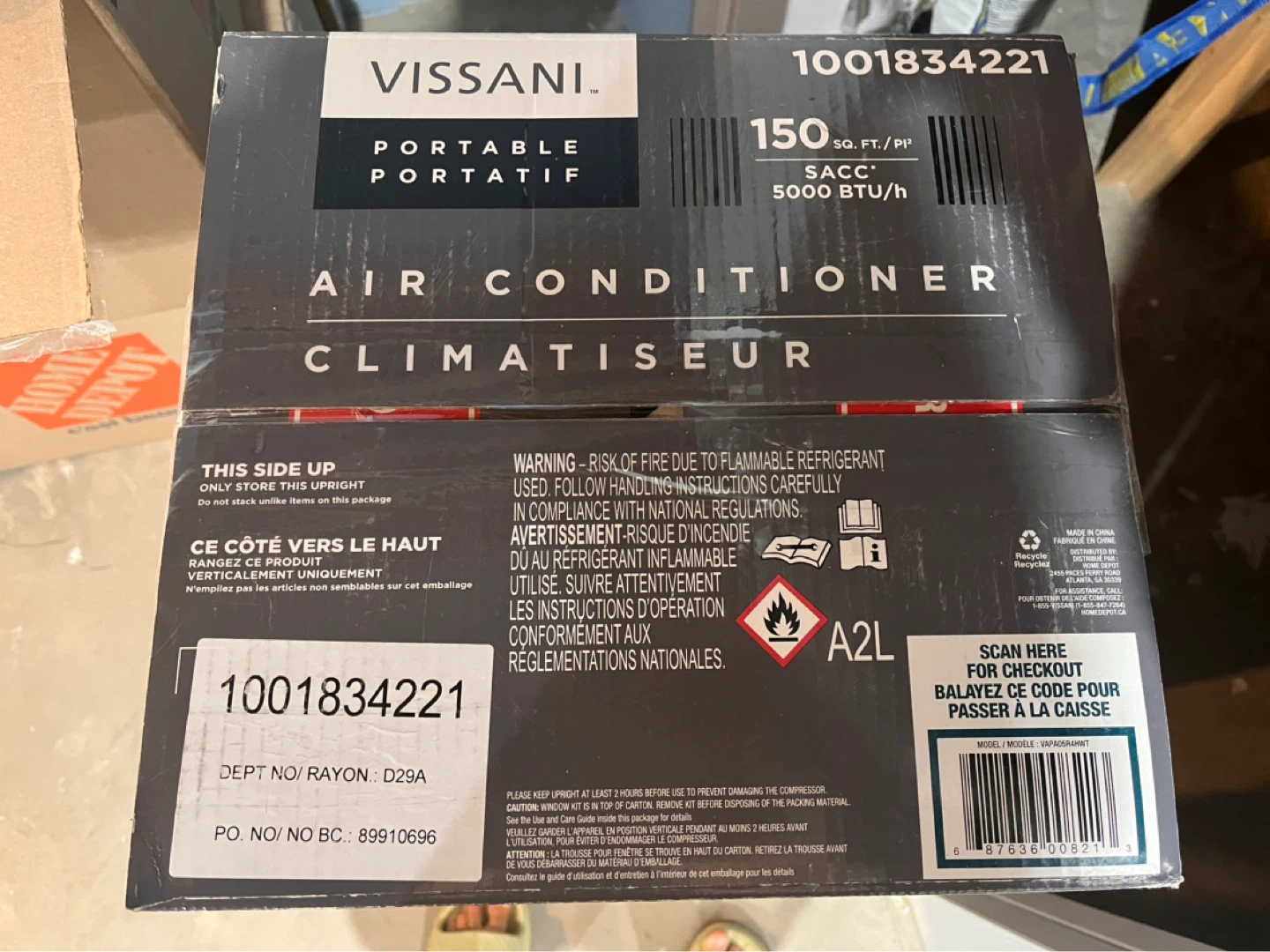 Vissani Portable Air Conditioner - photo 2
