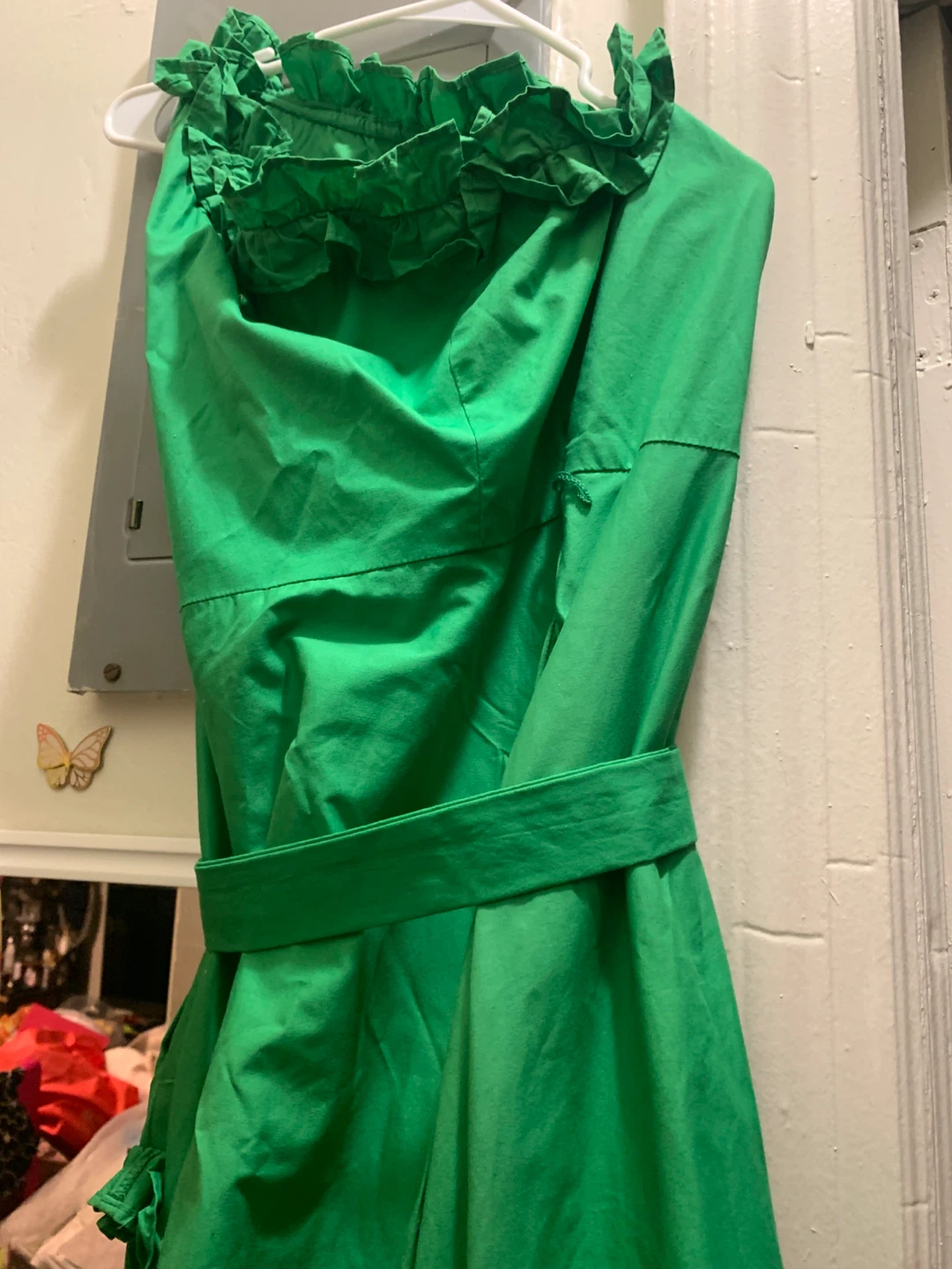 Green Taylor Dress Size 6 - photo 3