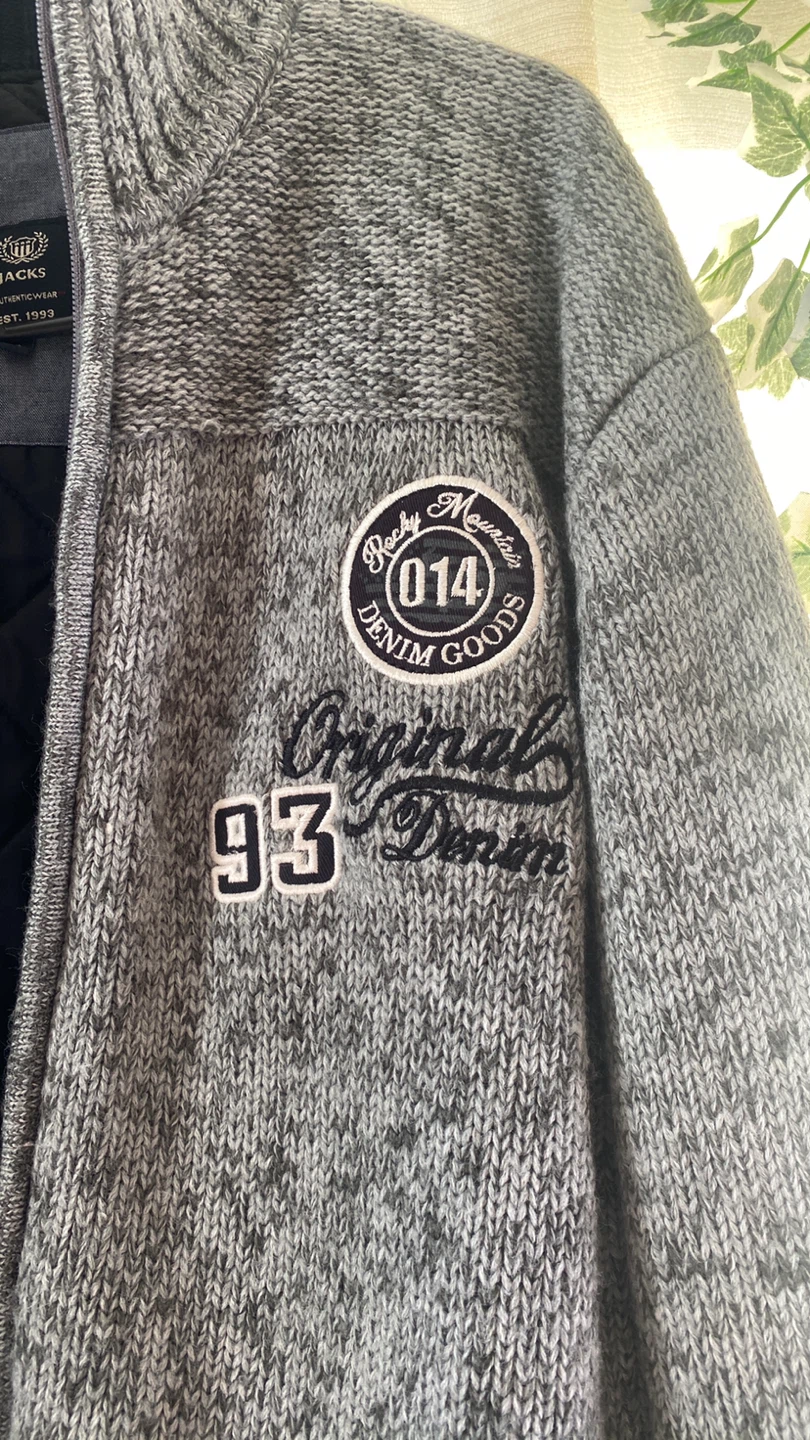 Jacks - Men’s XL Gray Bomber Jacket - photo 2