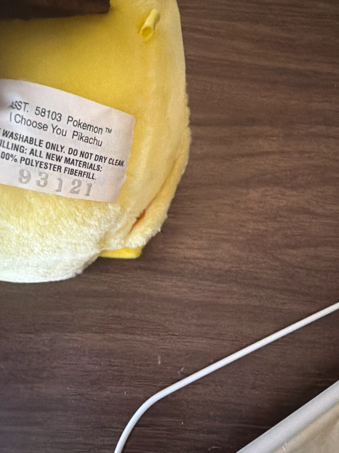Pokemon I Choose You Pikachu Plush Toy - photo 3