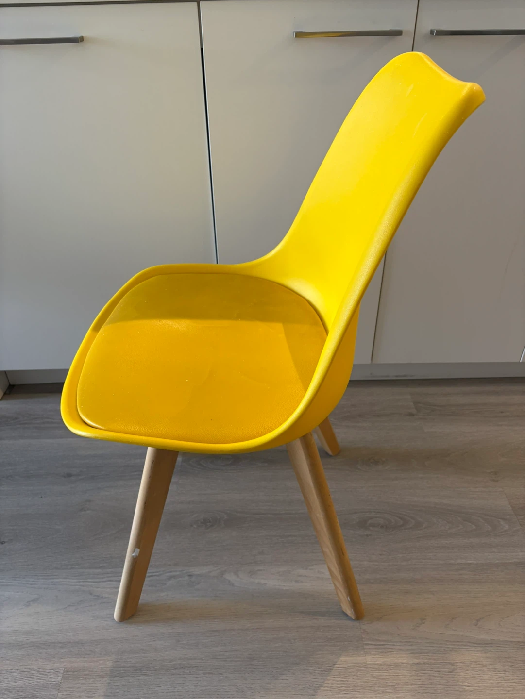 Yellow dining chair - photo 4