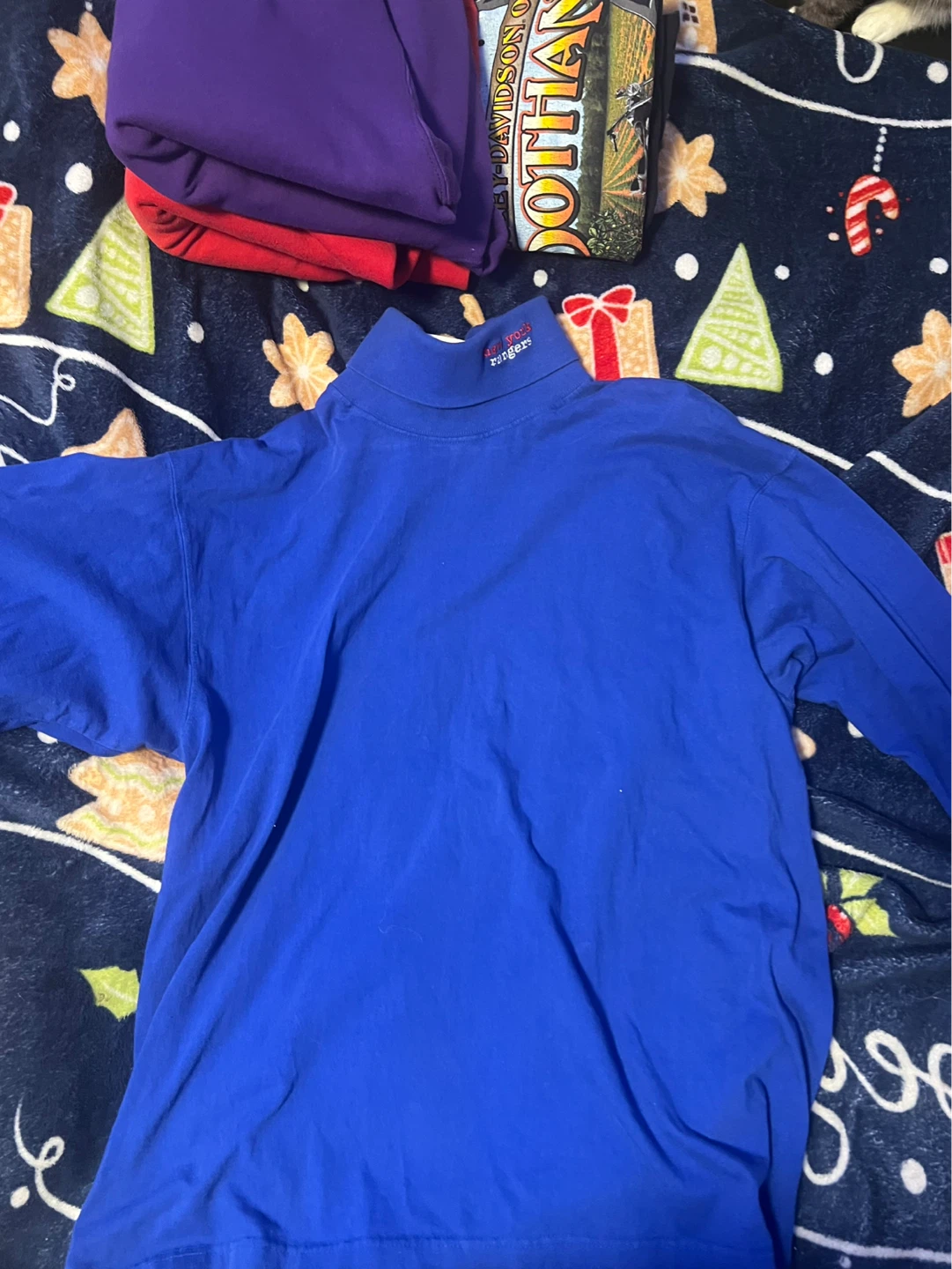 New York Rangers Blue Turtleneck