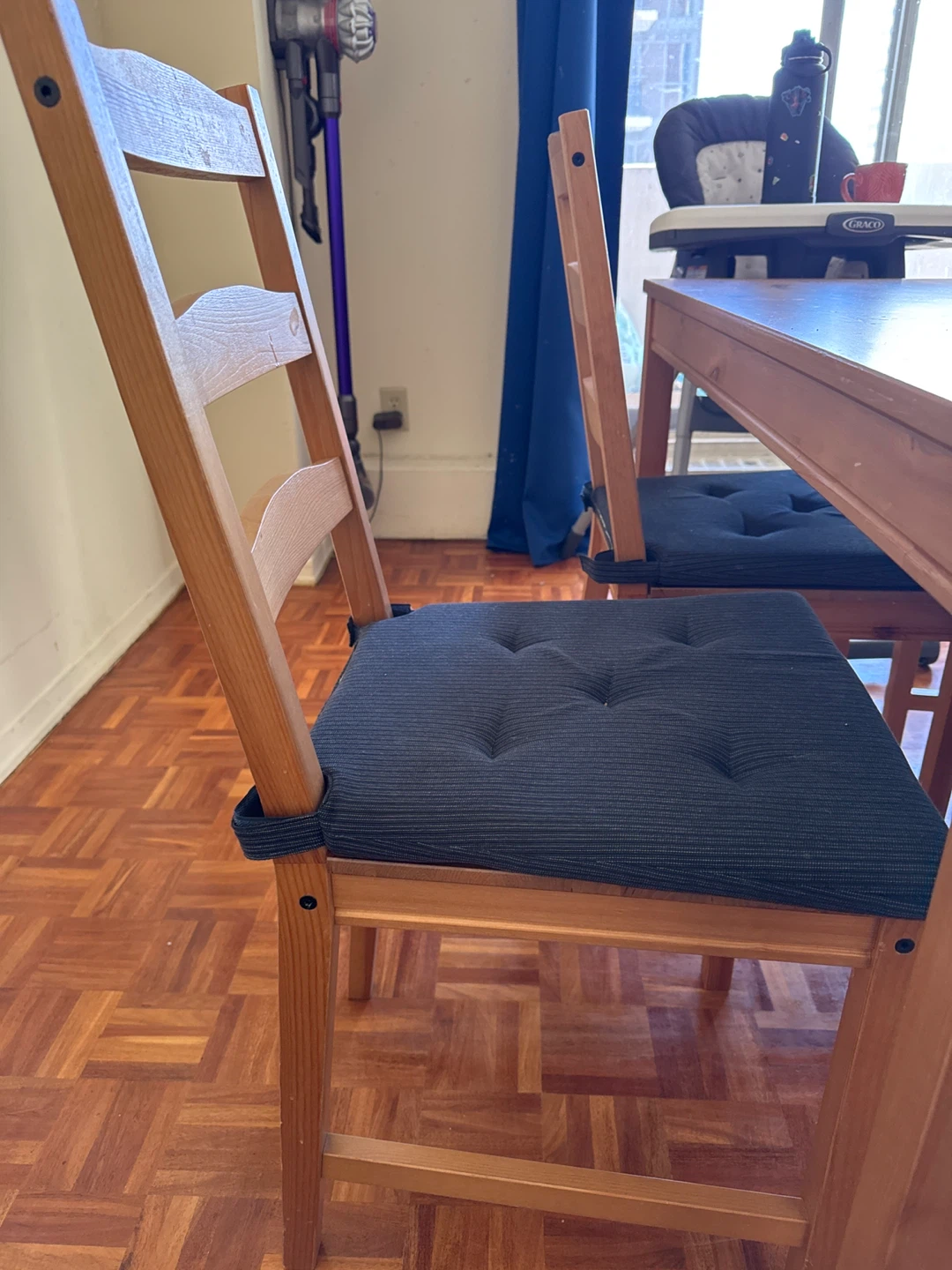 IKEA JOKKMOKK Table and 4 Chairs - Antique Stain - photo 3