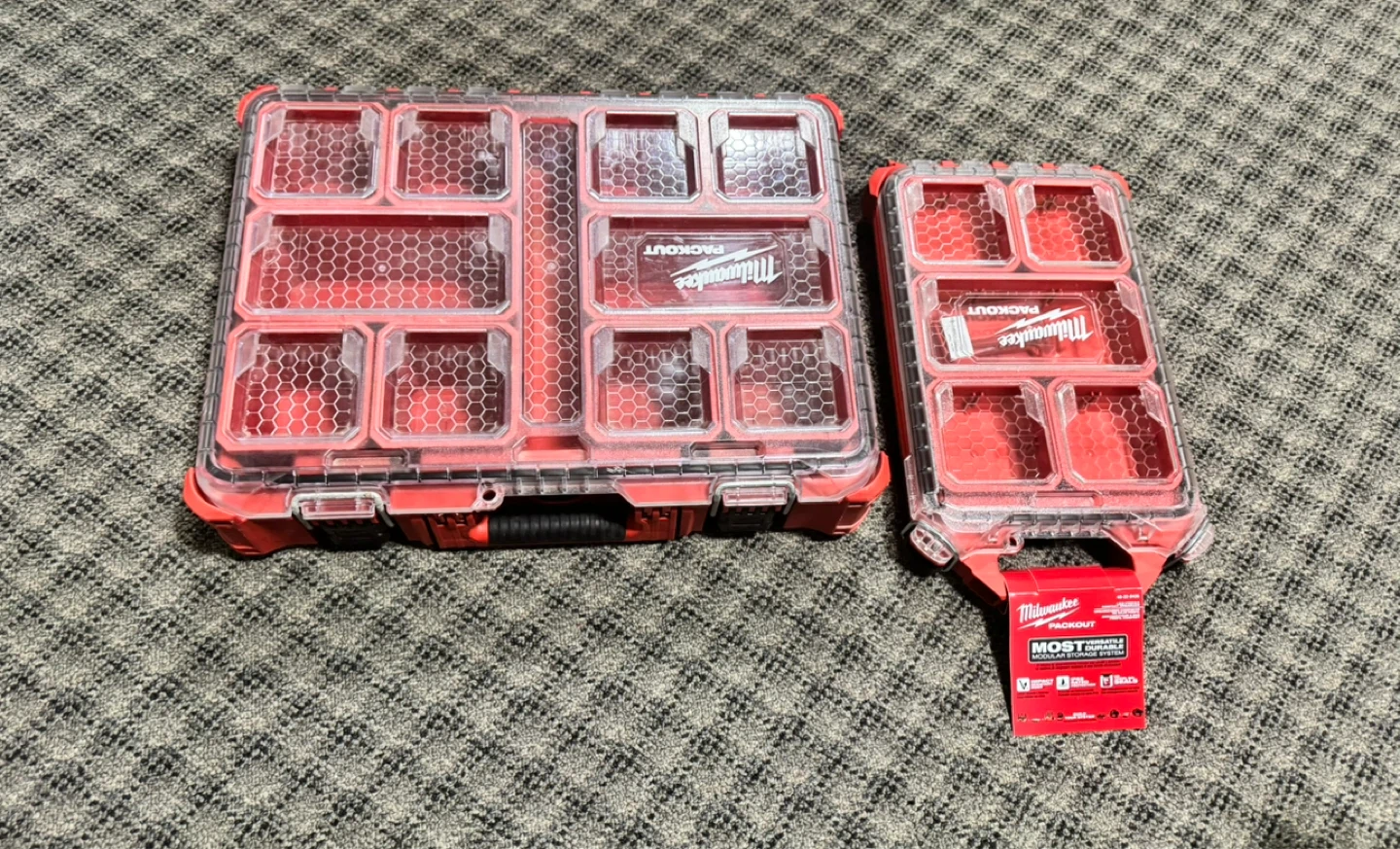 Milwaukee PACKOUT 2-Piece Small Organizer Set