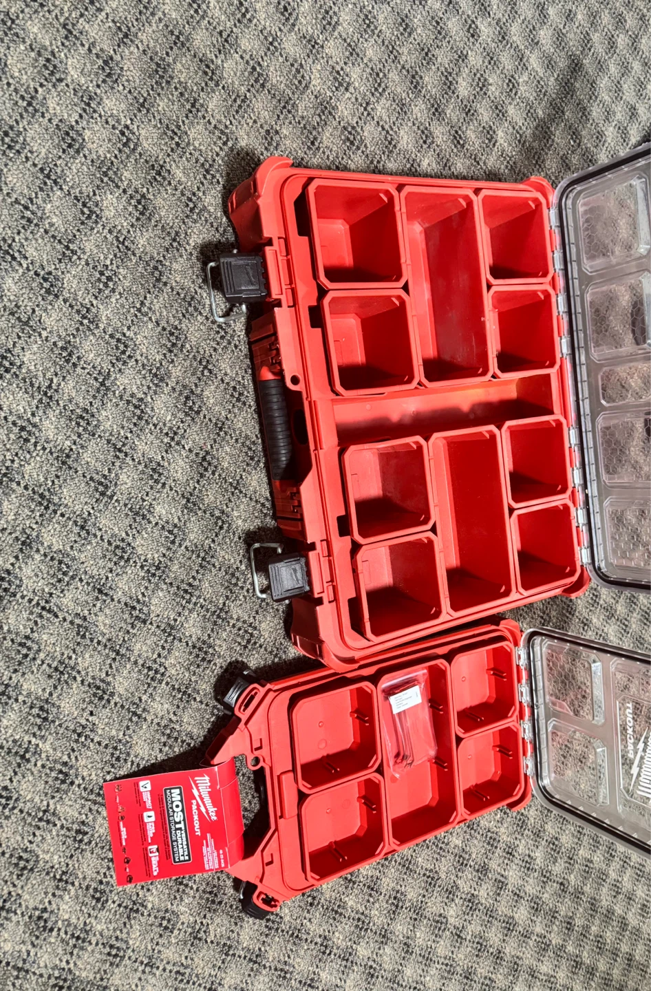 Milwaukee PACKOUT 2-Piece Small Organizer Set - photo 2