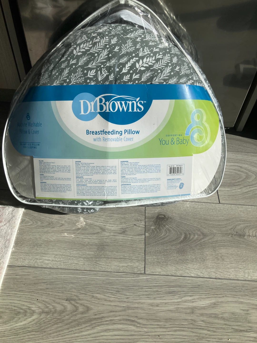 Dr. Brown's Breastfeeding Pillow with Removable Cover