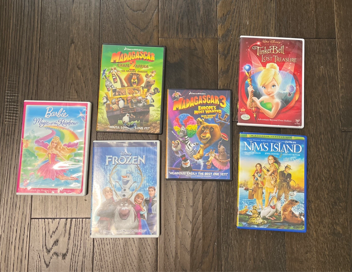 Assorted Kids' DVDs