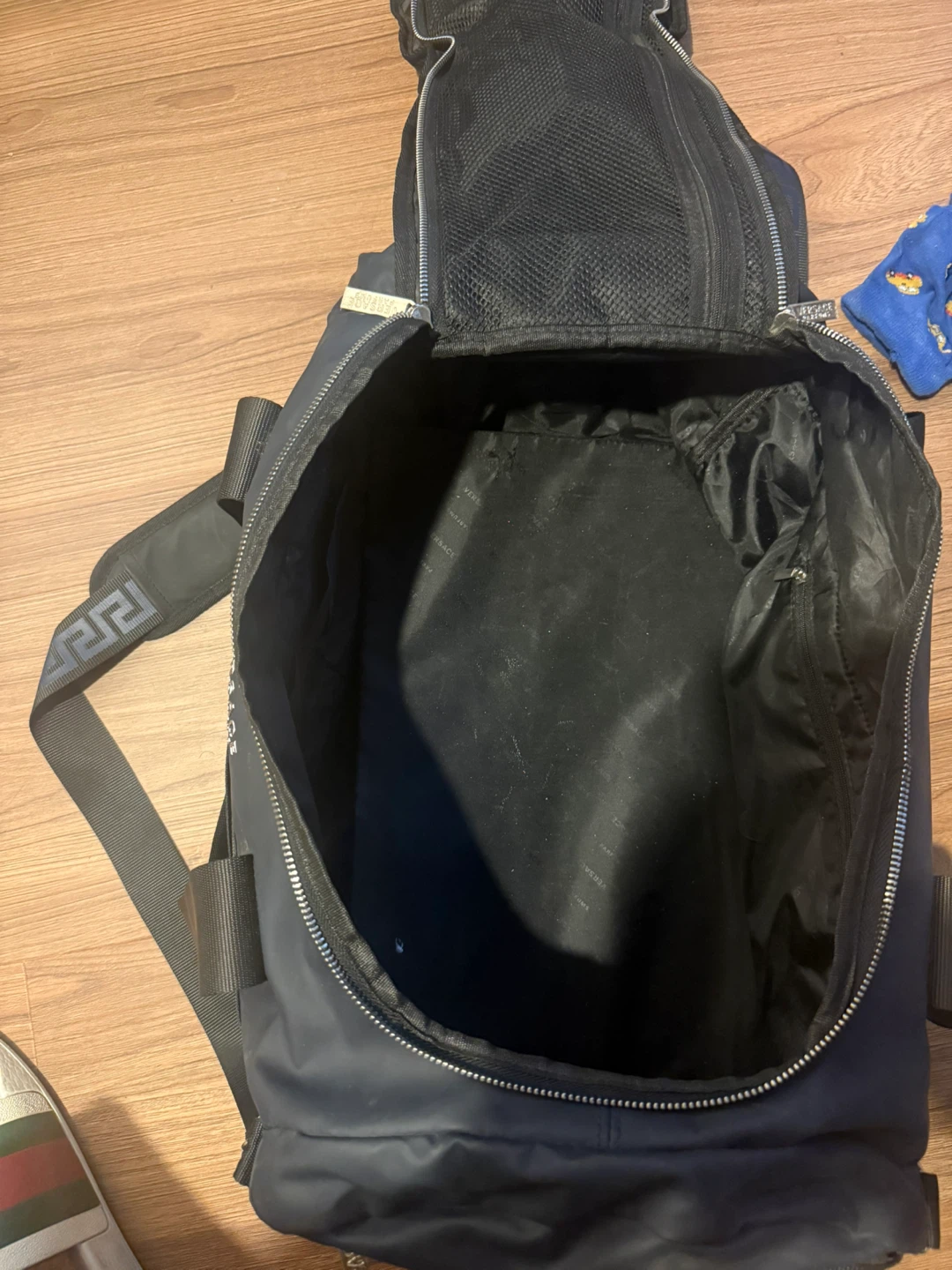 Versace Parfums Navy Blue Duffle Bag - photo 5