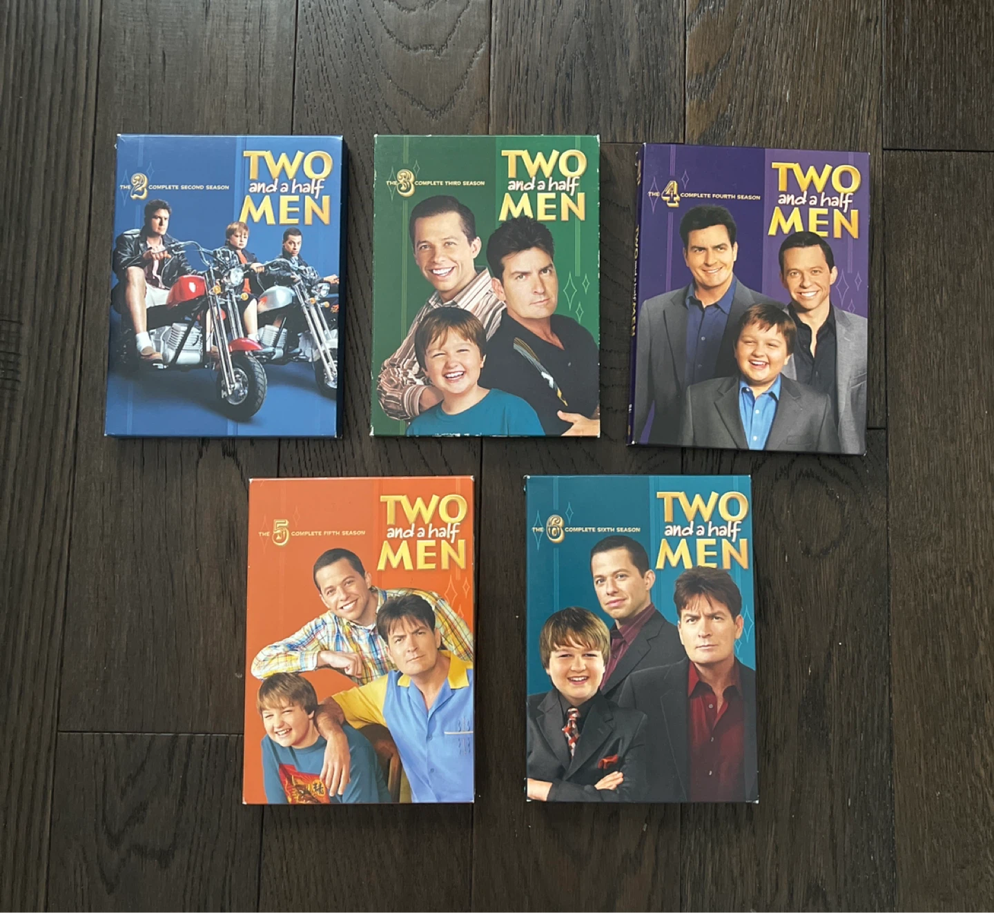 Two and a Half Men Complete Seasons 2-6 DVD Set