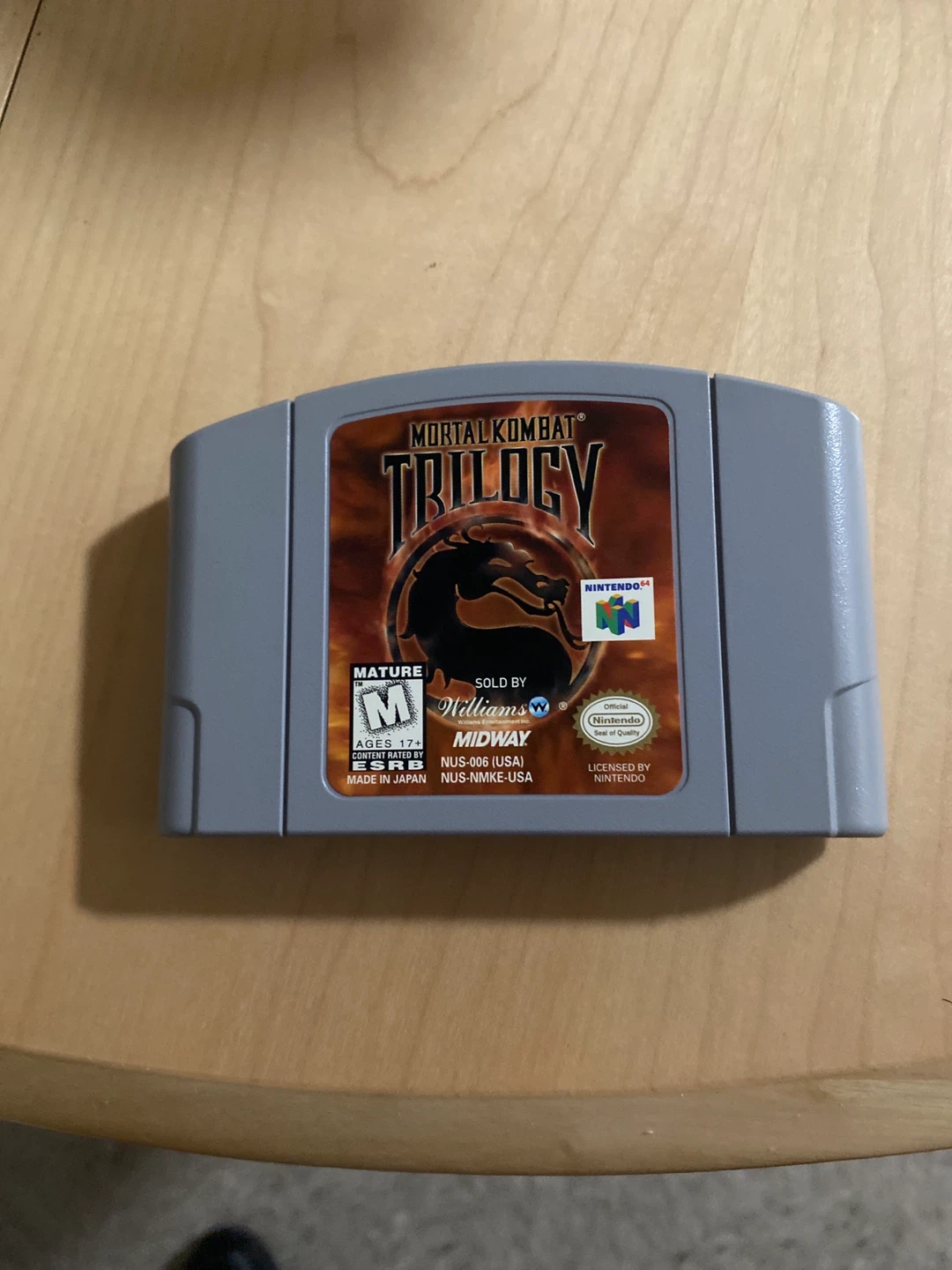 Mortal Kombat Trilogy Nintendo 64 Game - photo 3