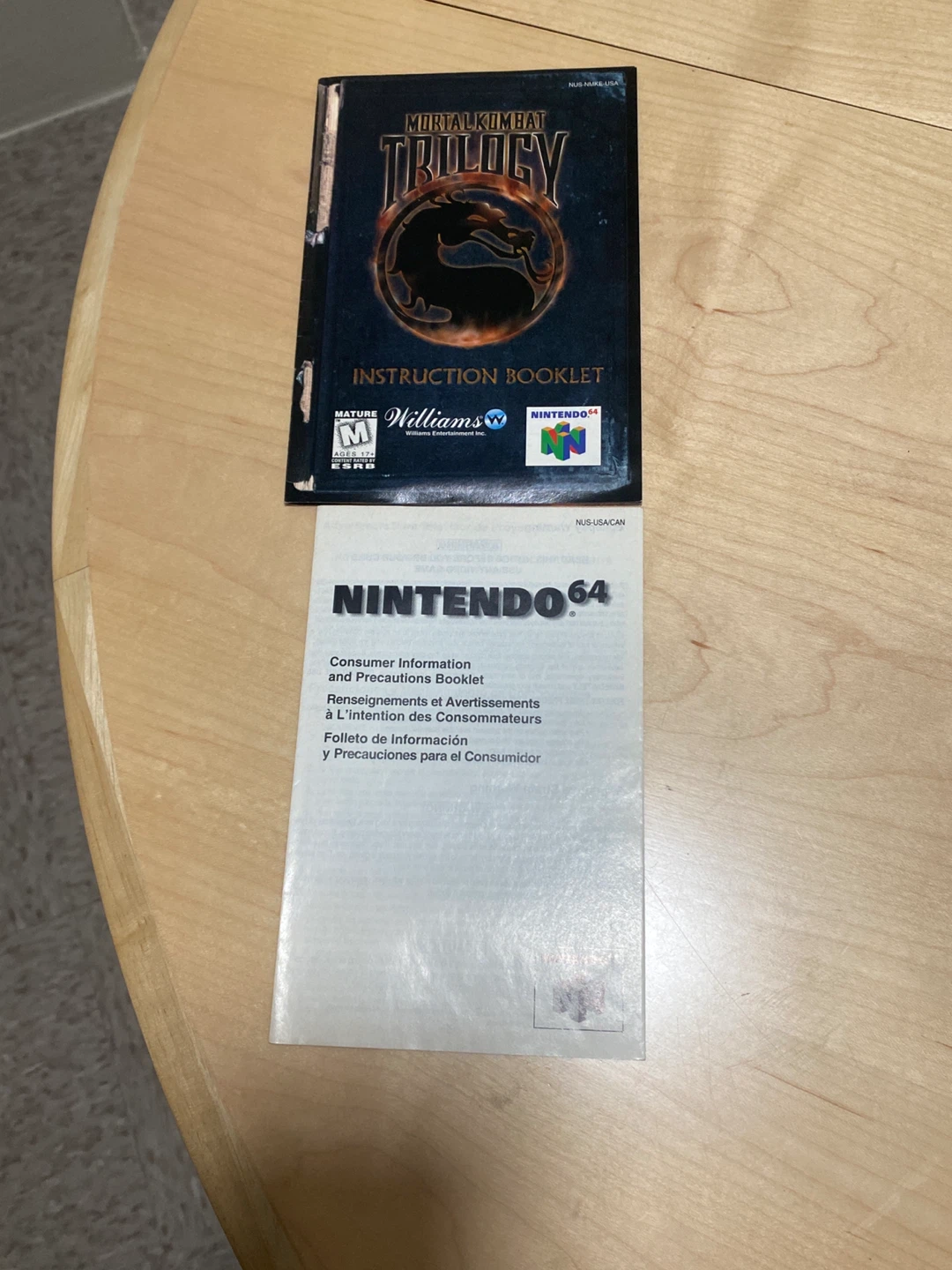 Mortal Kombat Trilogy Nintendo 64 Game