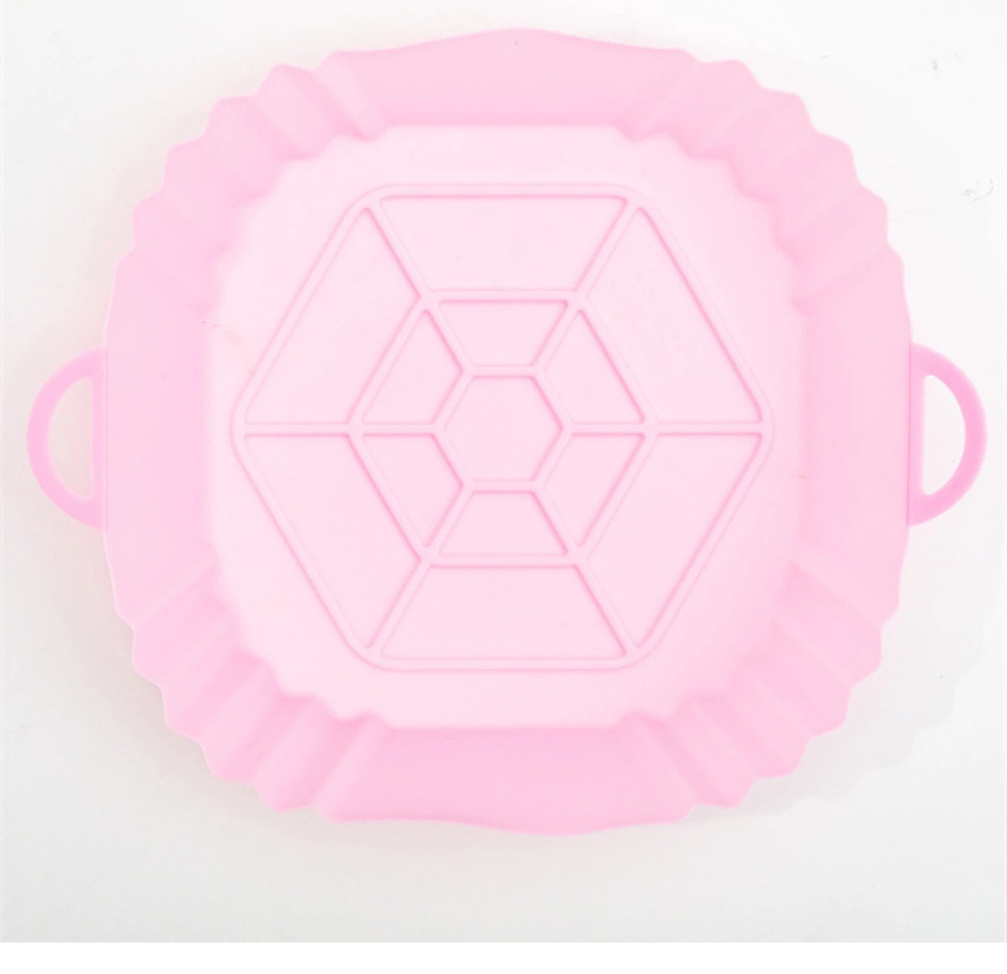Pink Silicone Air Fryer Liner - photo 2