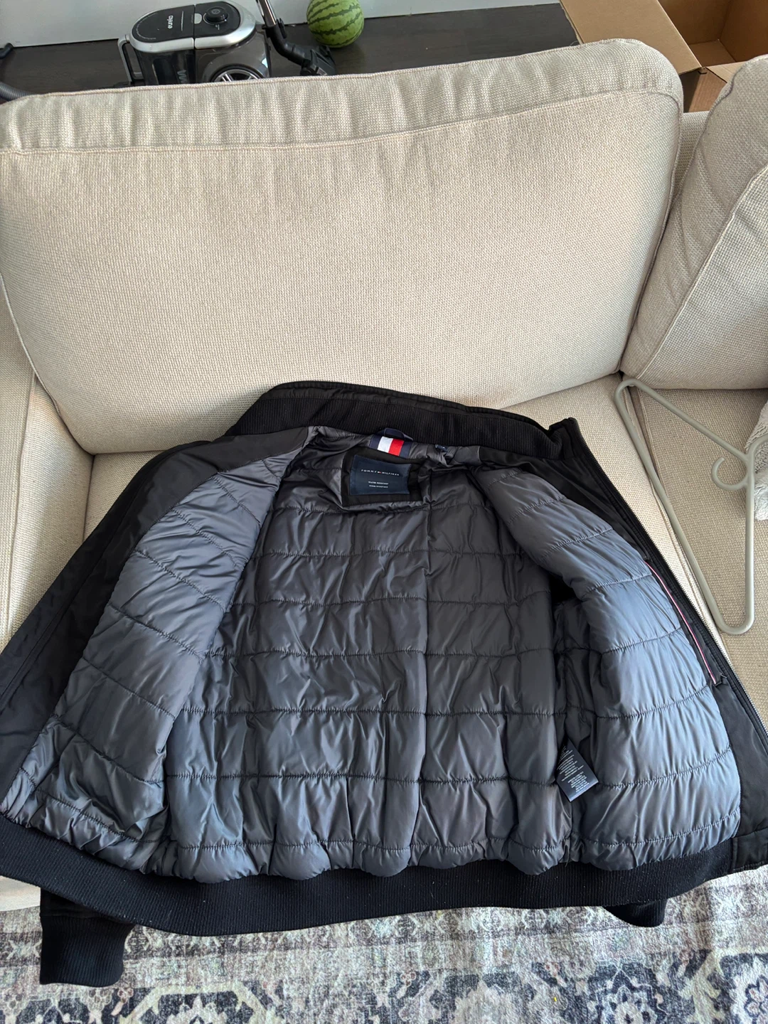 Tommy Hilfiger Black Bomber Jacket - photo 2