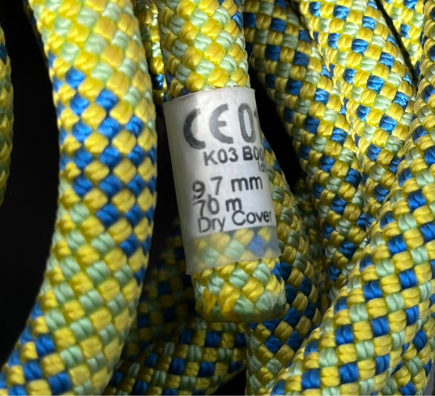 Beal 9.7mm 70 Meter Climbing Rope - photo 3