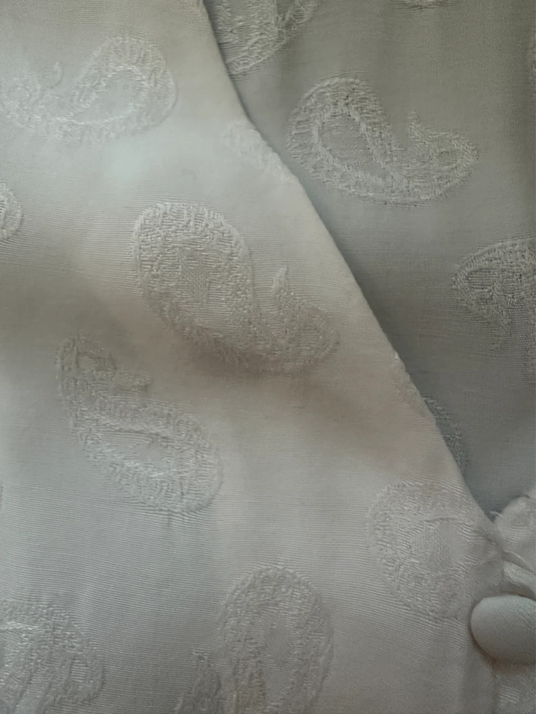 adL White Paisley Print Blouse - Size S - photo 5