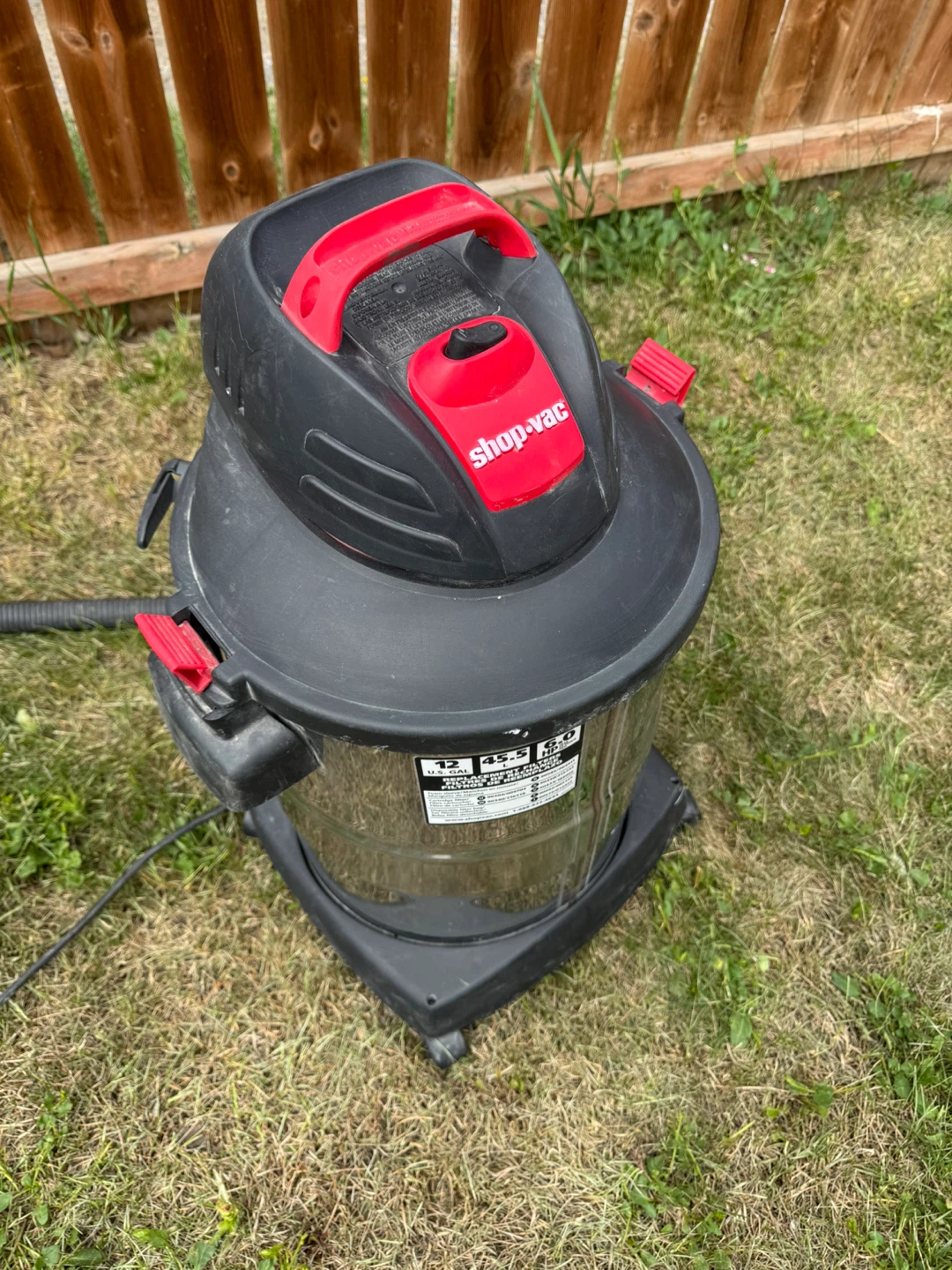 Shop-Vac 12 Gallon Wet/Dry Vacuum