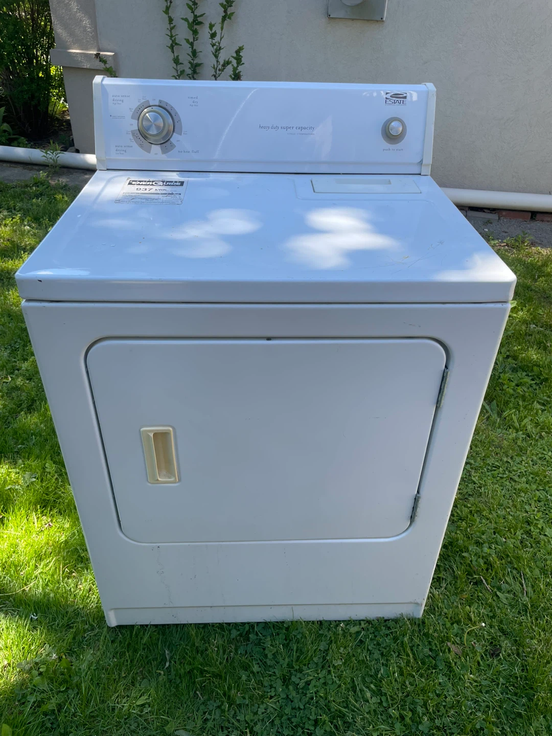 Dryer- not heating as it’s