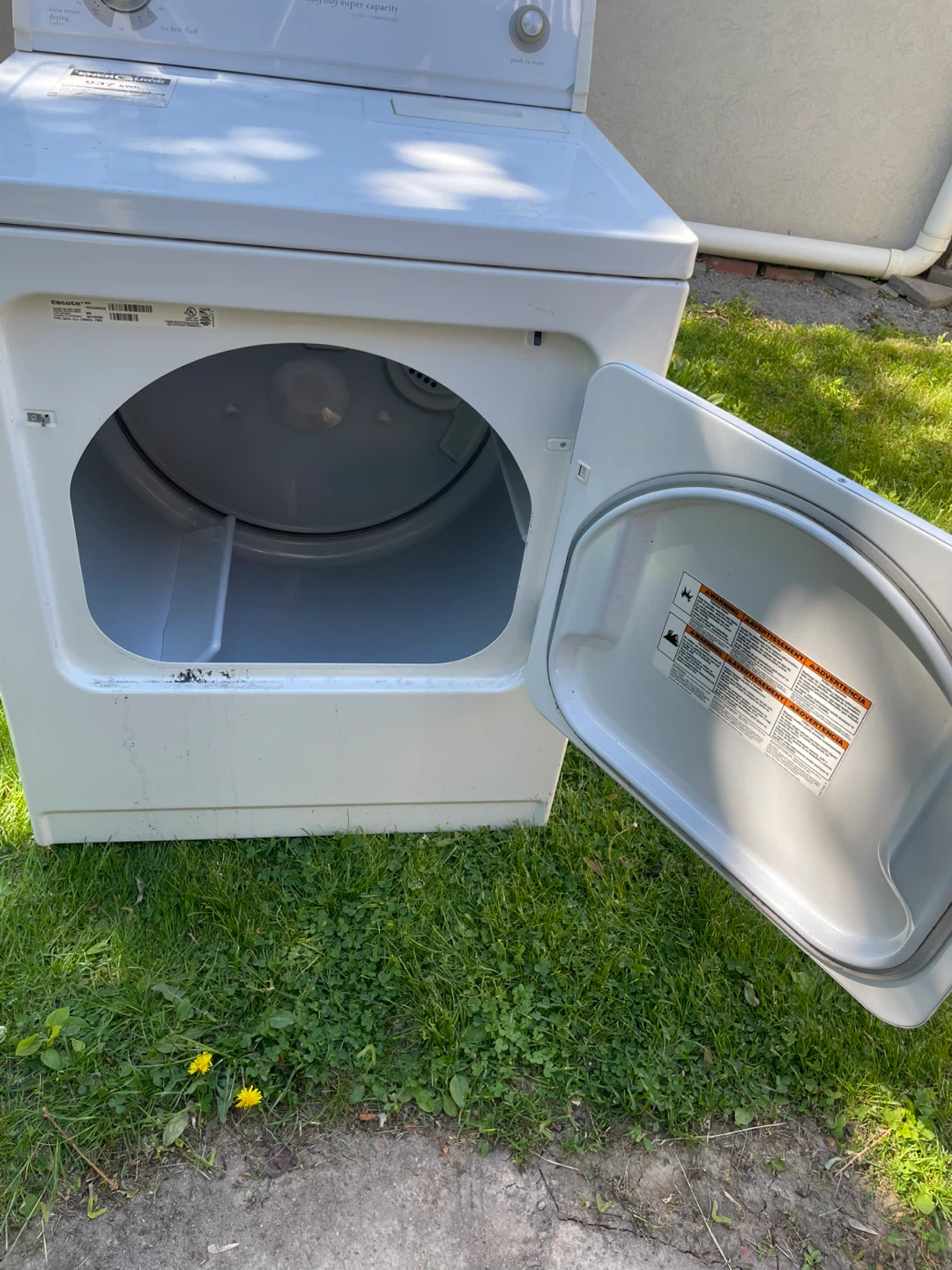 Dryer- not heating as it’s - photo 3