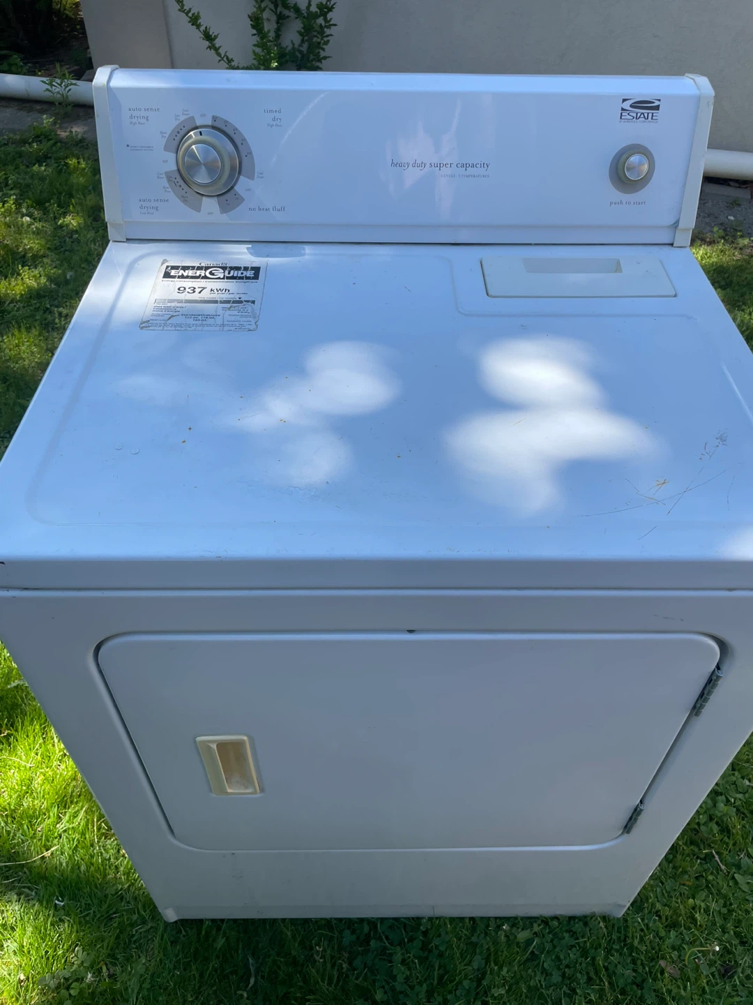 Dryer- not heating as it’s - photo 2