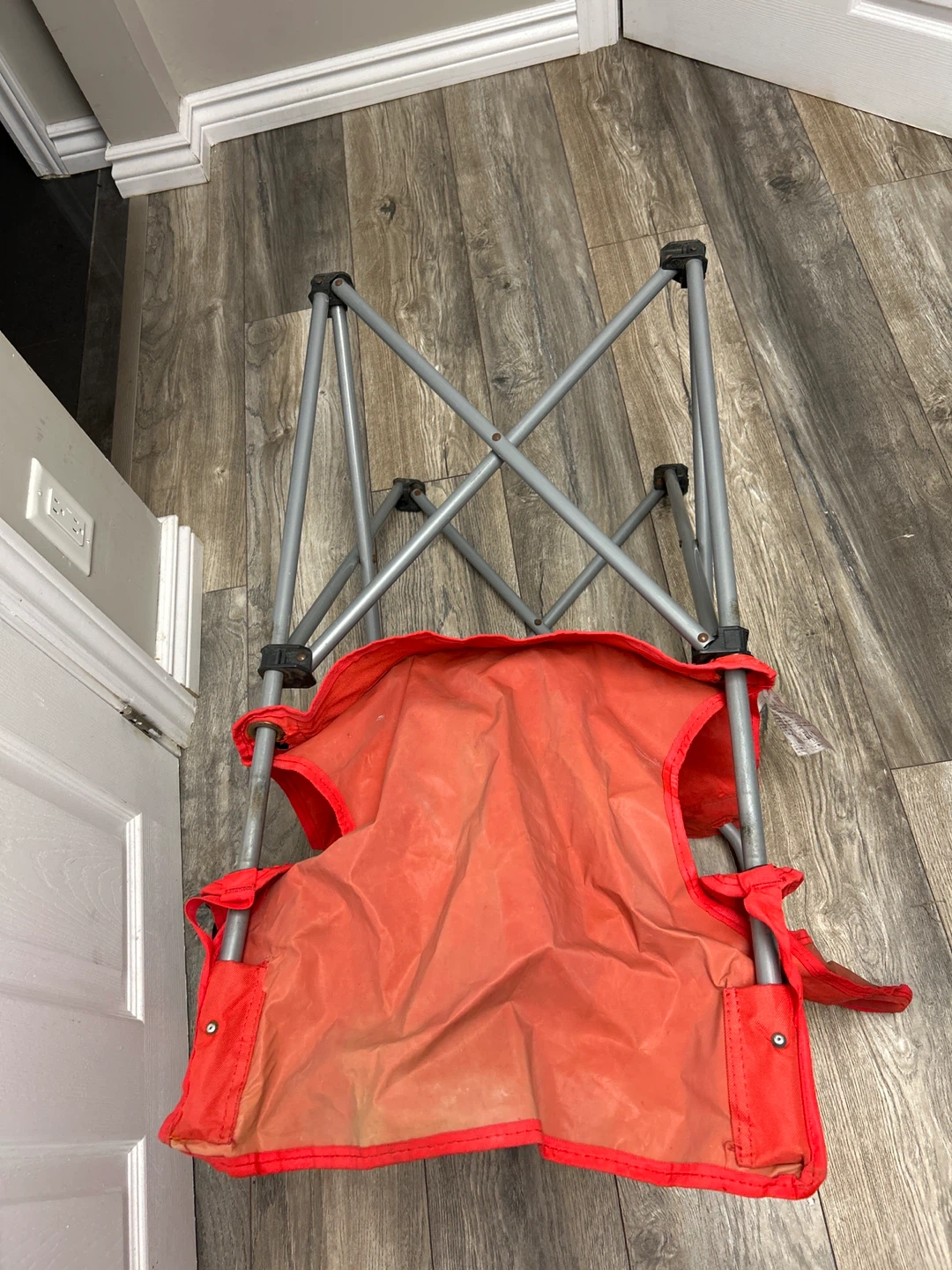 Red Camping Chair with Blue Carry Bag - photo 3