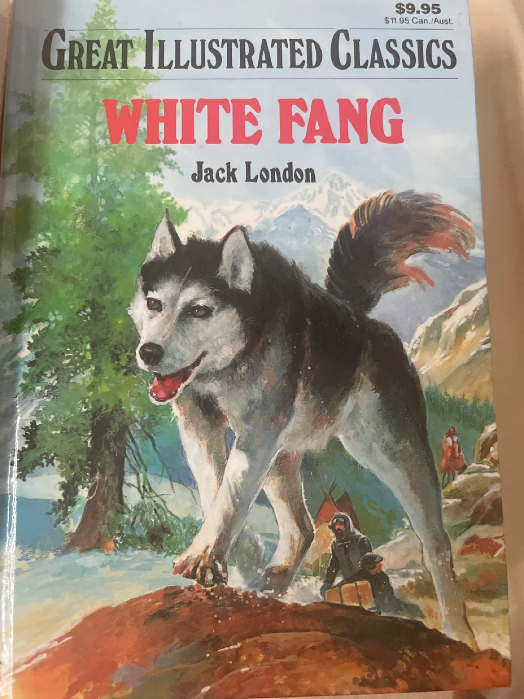 White Fang Great Illustrated Classics Jack London Book