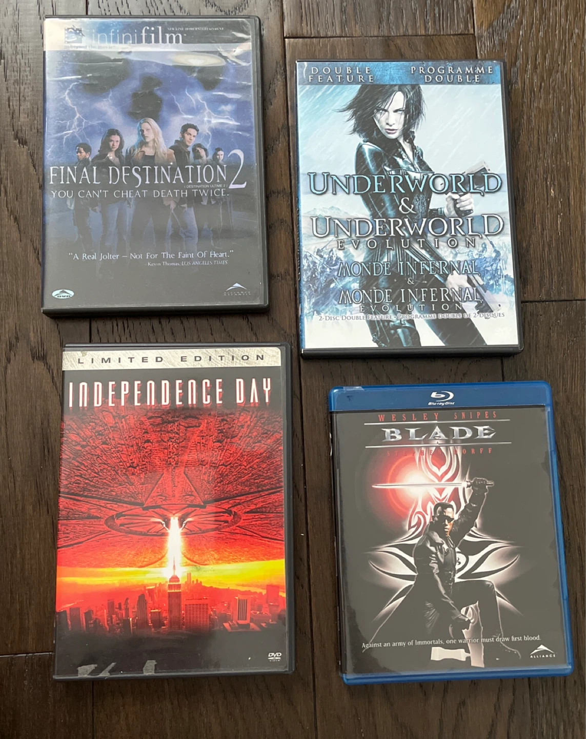 4 Bundle DVDs.