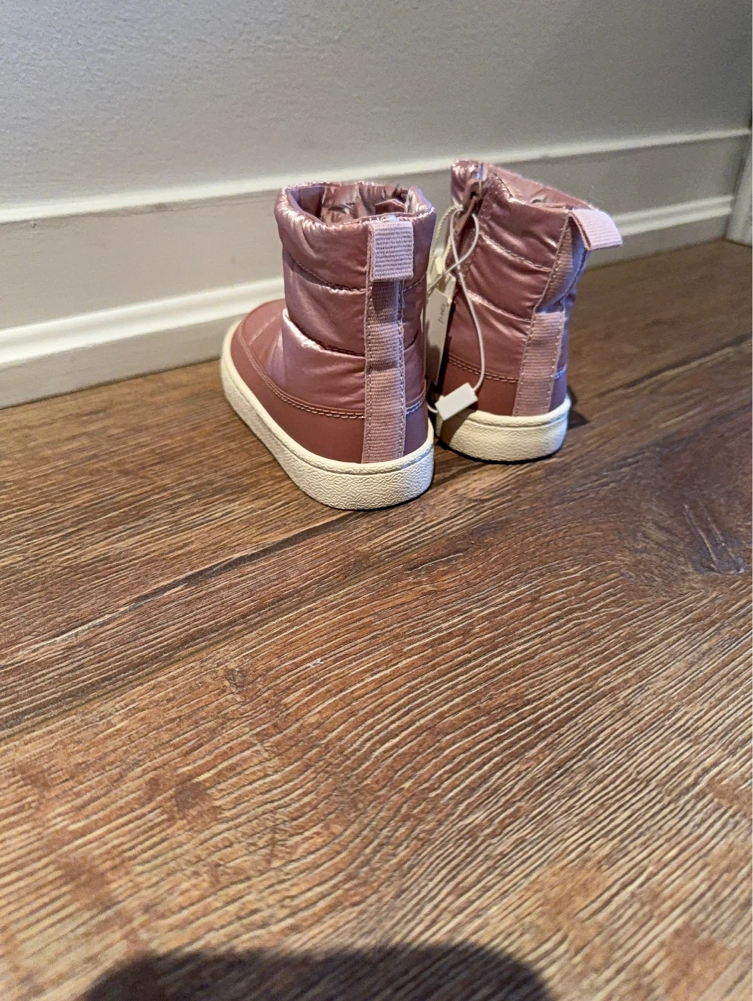 Zara Pink Puffer Boots - Size 22 - photo 3
