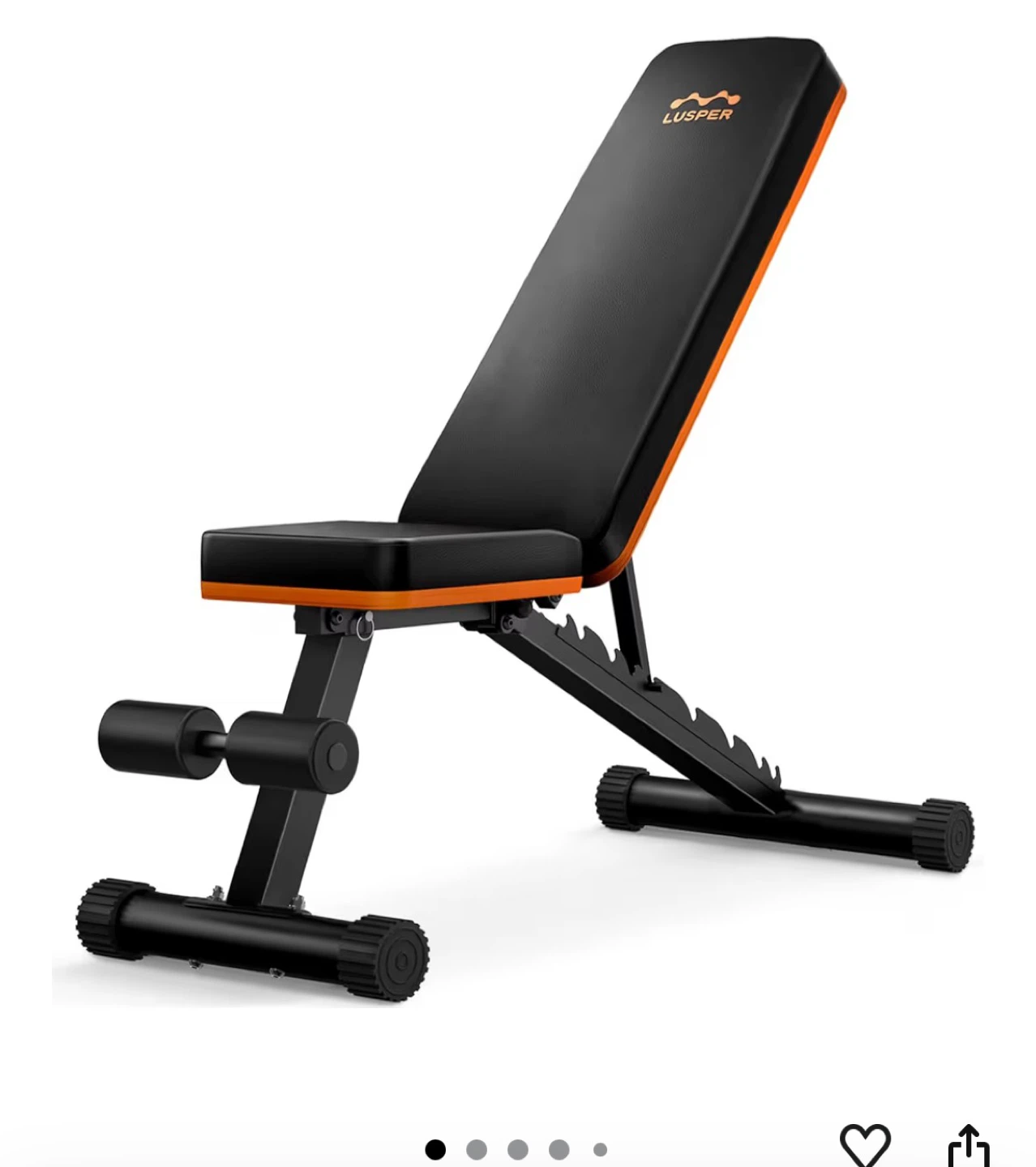 Lusper Adjustable Weight Bench - photo 5