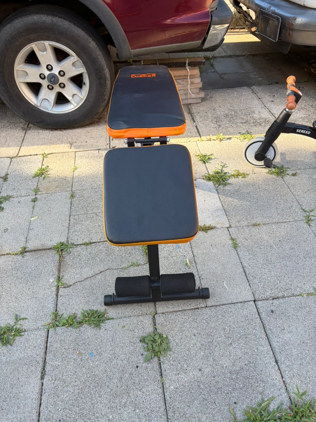 Lusper Adjustable Weight Bench - photo 2