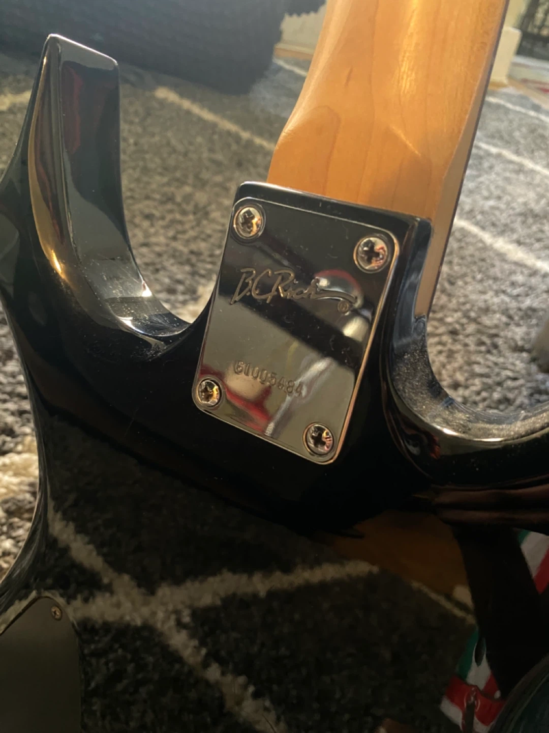 B.C. Rich Virgin Electric Guitar - photo 3