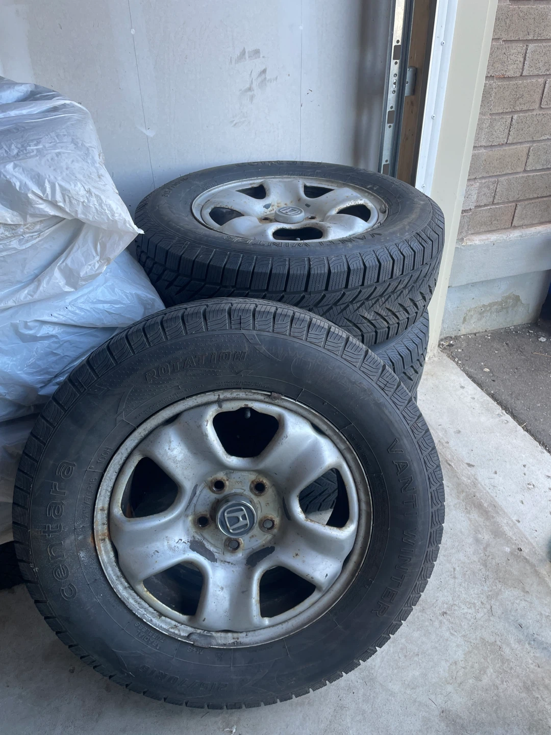 Honda Winter Tires and Rims 2014 CRV