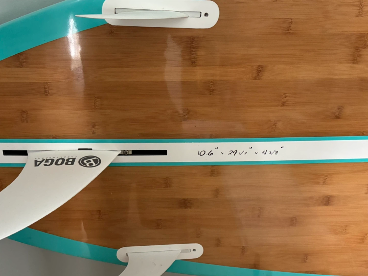 BOGA Stand Up Paddleboard - 10'6" Bamboo - photo 2