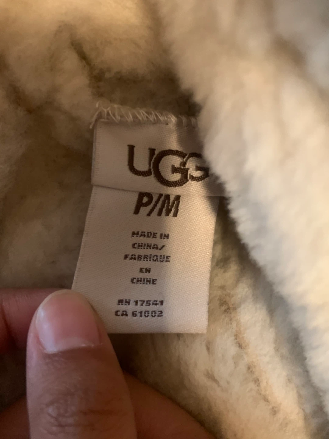 UGG Sheepskin Genuine Shearling Trimmed Bucket Hat - photo 3