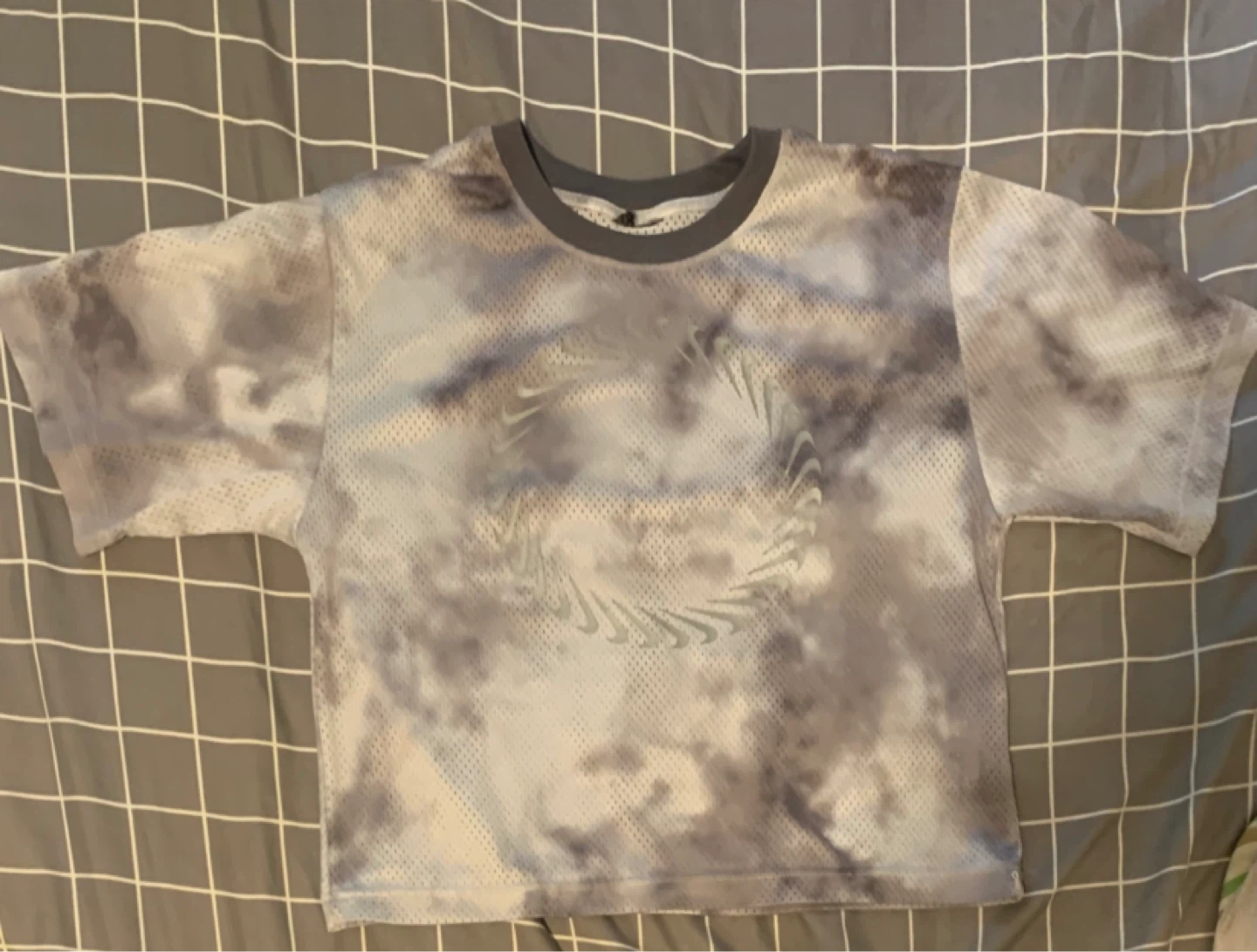 Nike Sportswear Icon Clash “Sky Dye” Mesh Crop Top Jersey Style