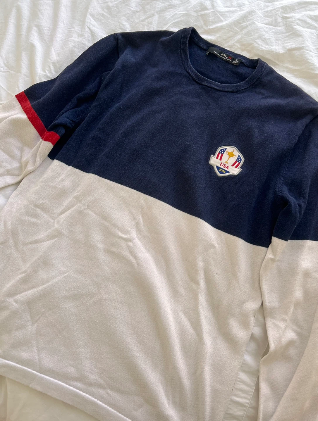 Men’s RLX Ralph Lauren USA 2016 Ryder Cup Sweater - photo 3