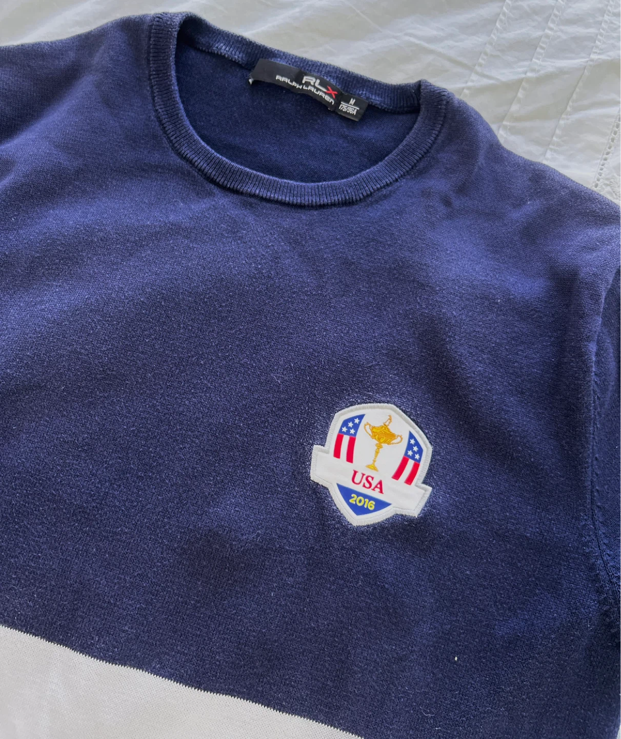 Men’s RLX Ralph Lauren USA 2016 Ryder Cup Sweater - photo 4