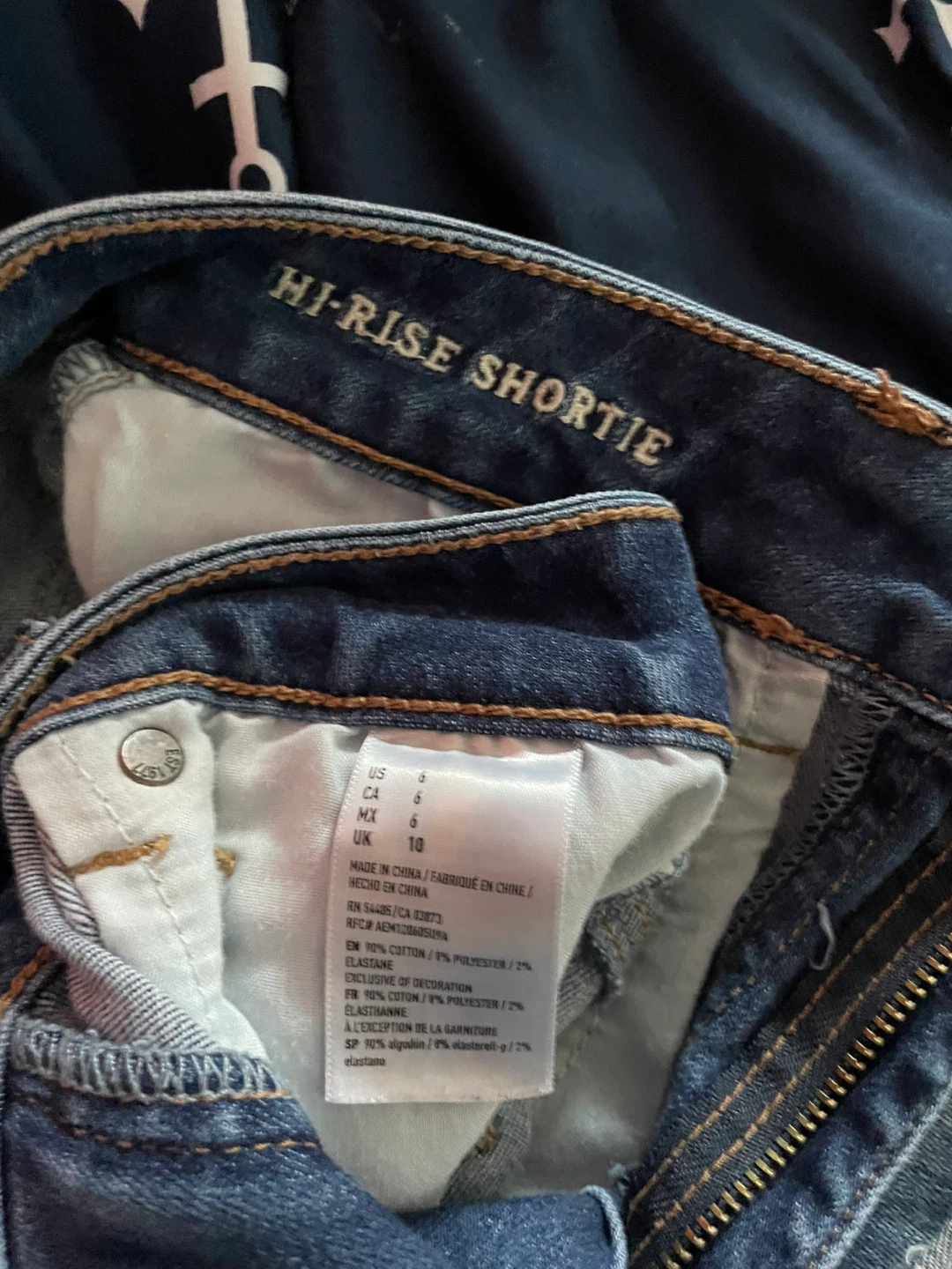 American Eagle Outfitters Hi-Rise + Low rise Shortie - photo 2