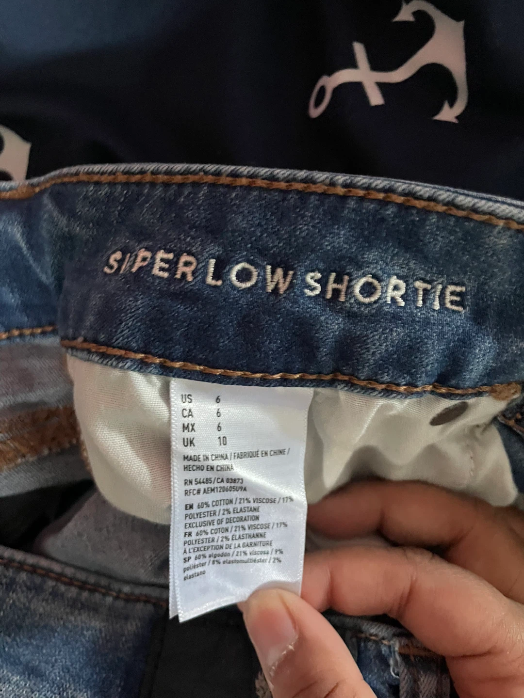American Eagle Outfitters Hi-Rise + Low rise Shortie - photo 4