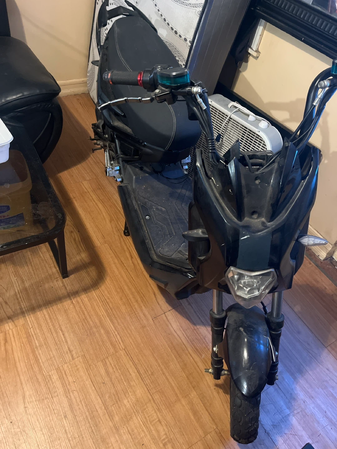 Black Electric Scooter