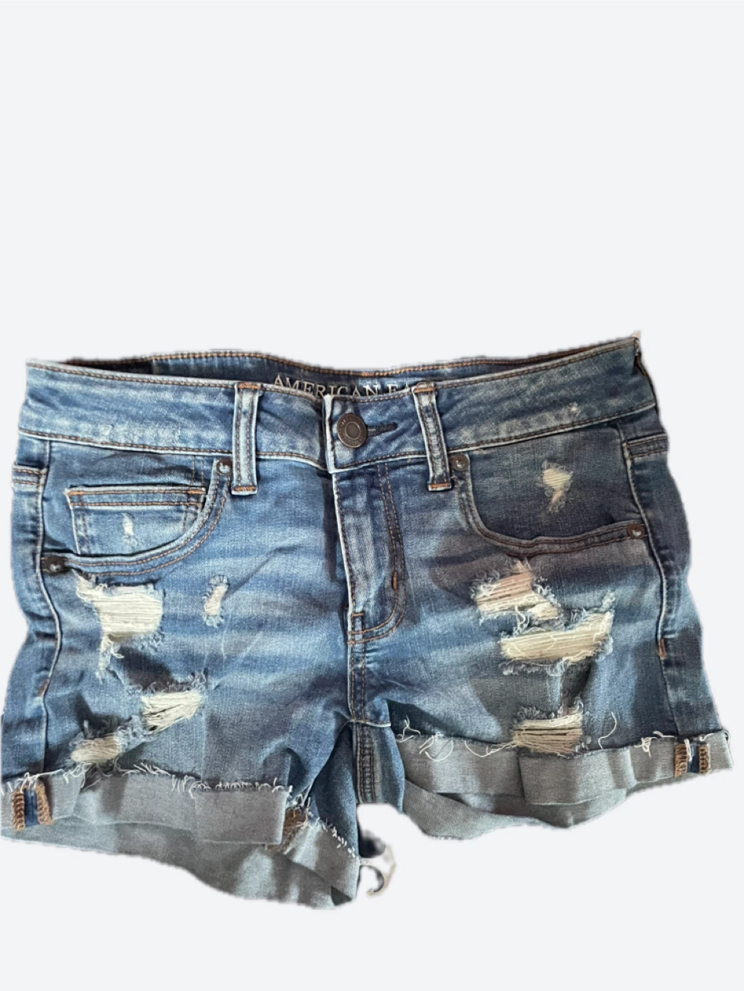 American Eagle Outfitters Hi-Rise + Low rise Shortie - photo 3